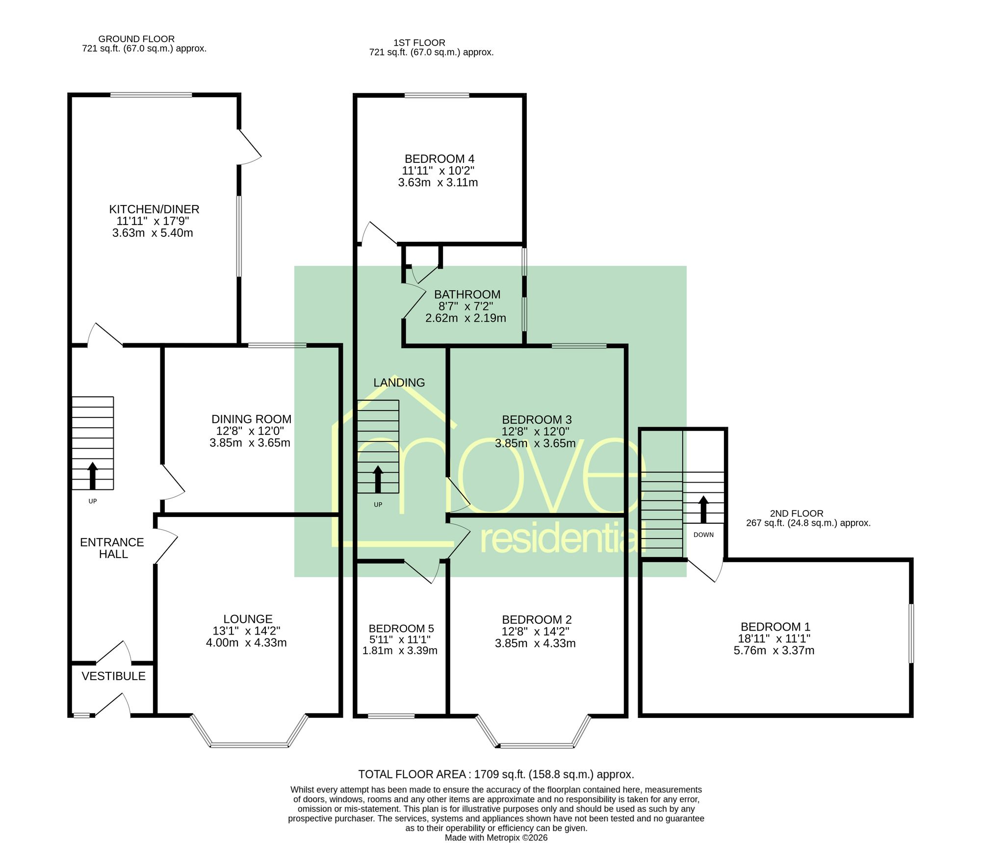 12 Gerard Road, Wallasey floorplan