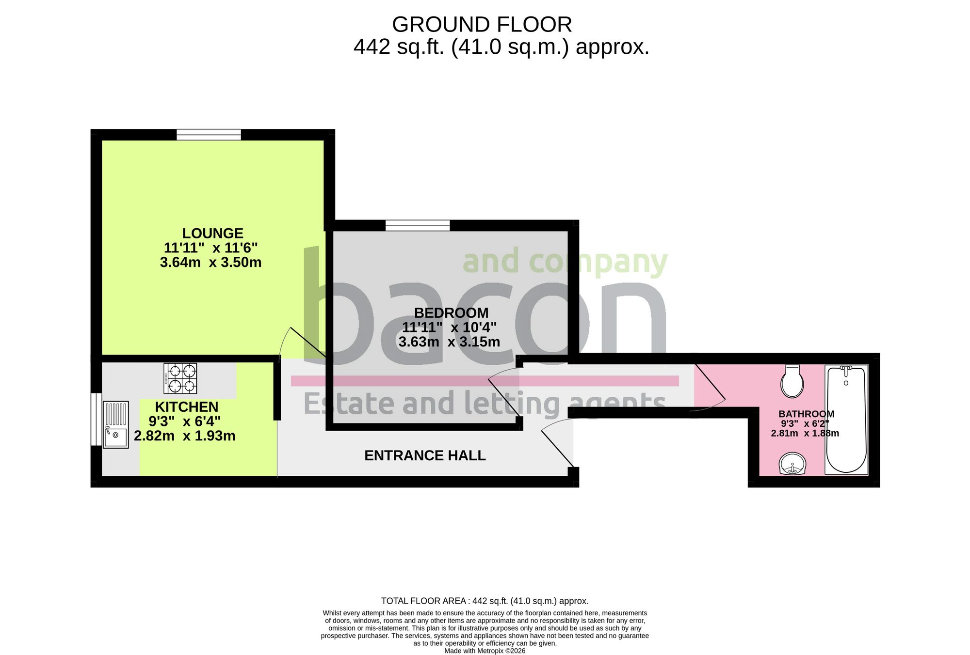 Flat 9, St. Thomas's Court 82-84 St. Lawrence Avenue, Worthing floorplan