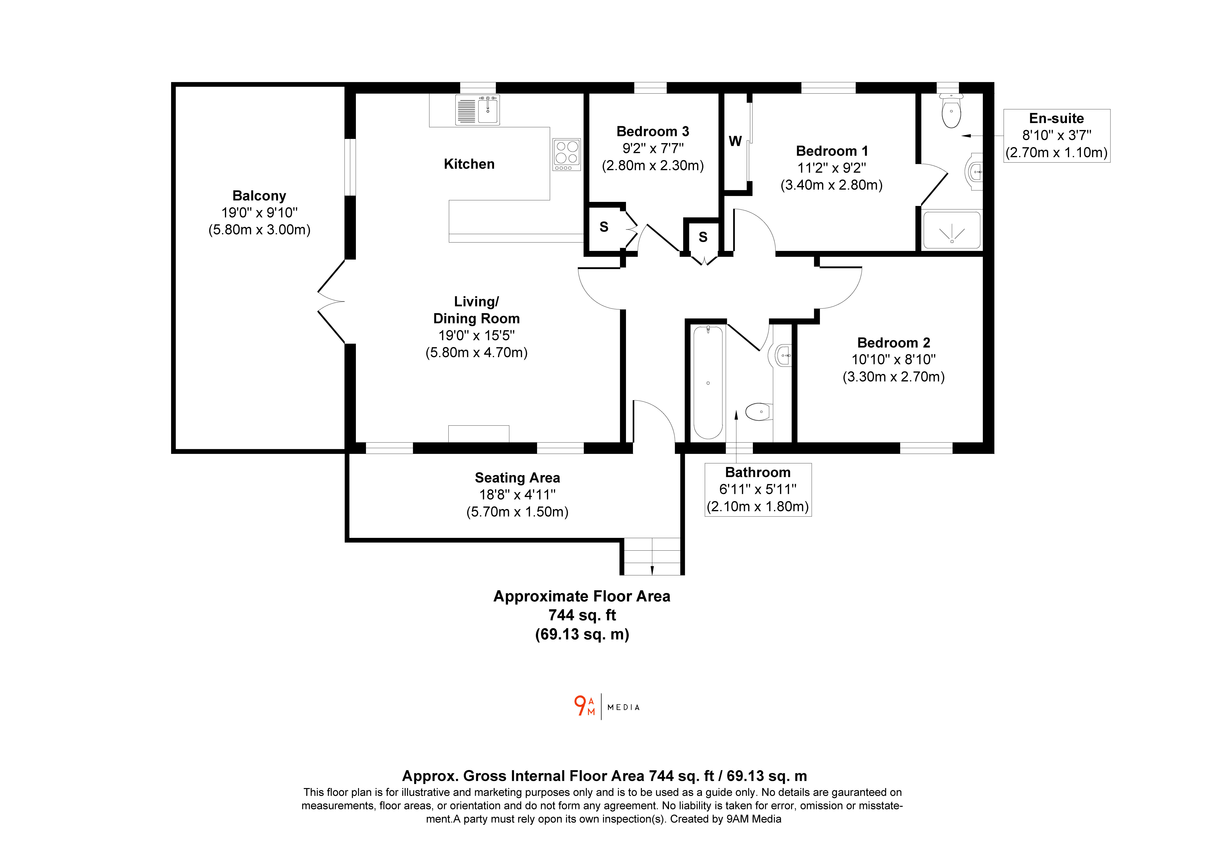 20, Loch Leven Lodges, Kinross floorplan