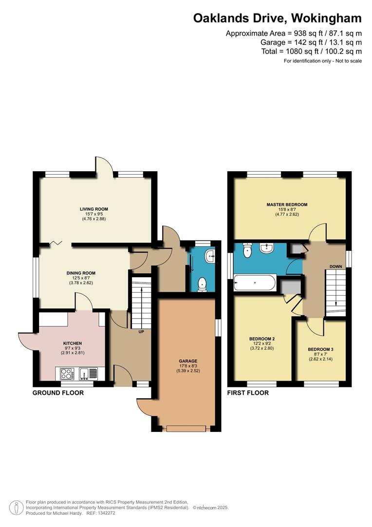 52, Oaklands Drive, Wokingham floorplan
