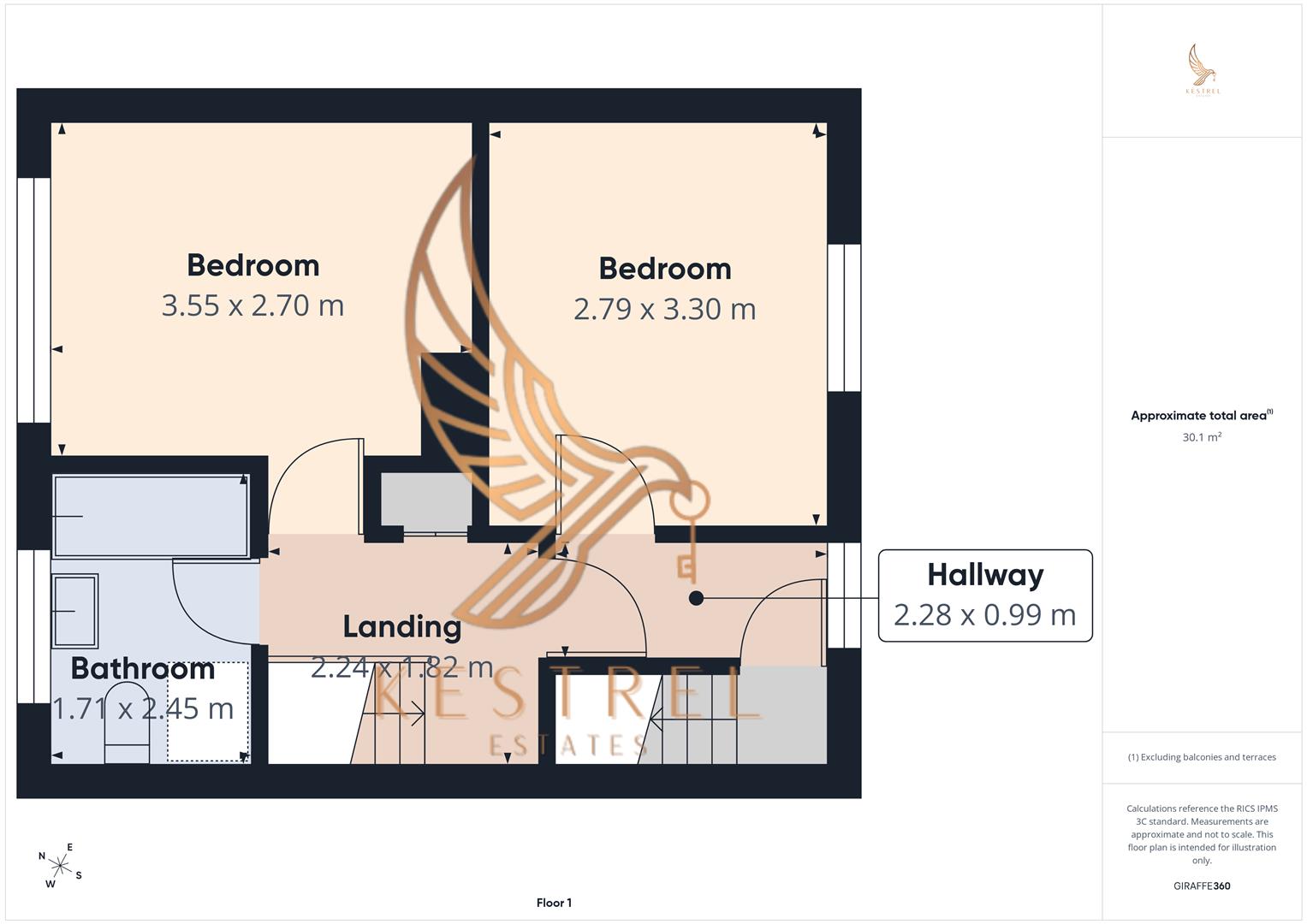 155, Priory Road, Pontefract floorplan