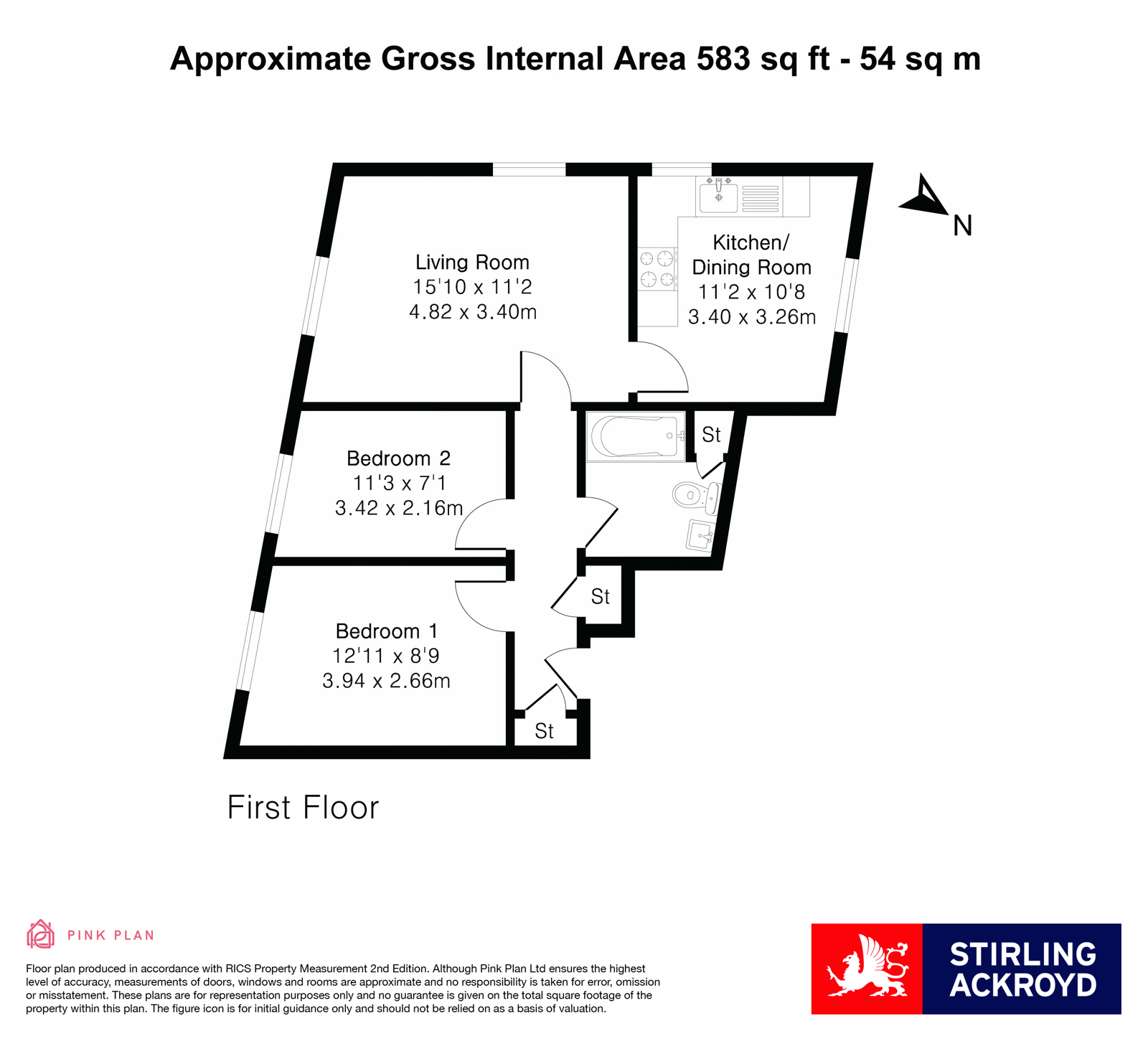 Flat 7, Victoria House, 4, Albert Road, Windsor floorplan