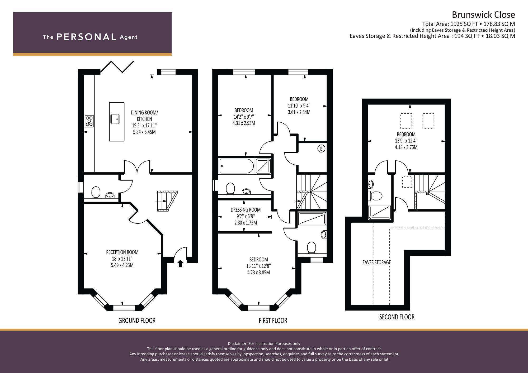 7 Brunswick Close, Epsom floorplan