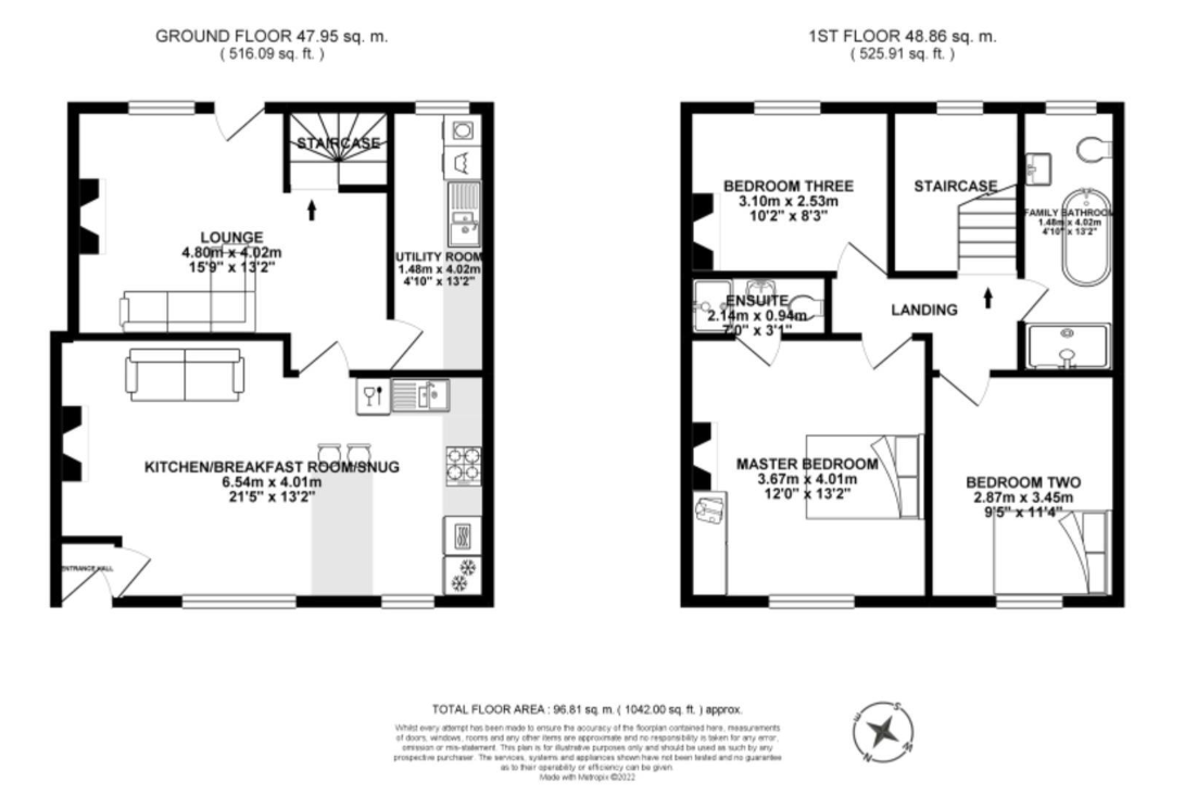 3, Fox Lane, Leyland floorplan