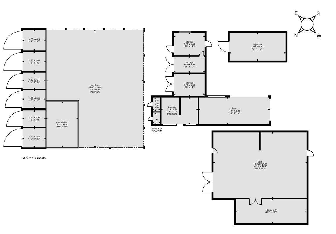Cherry Tree Farm,, Great Bealings, Suffolk floorplan