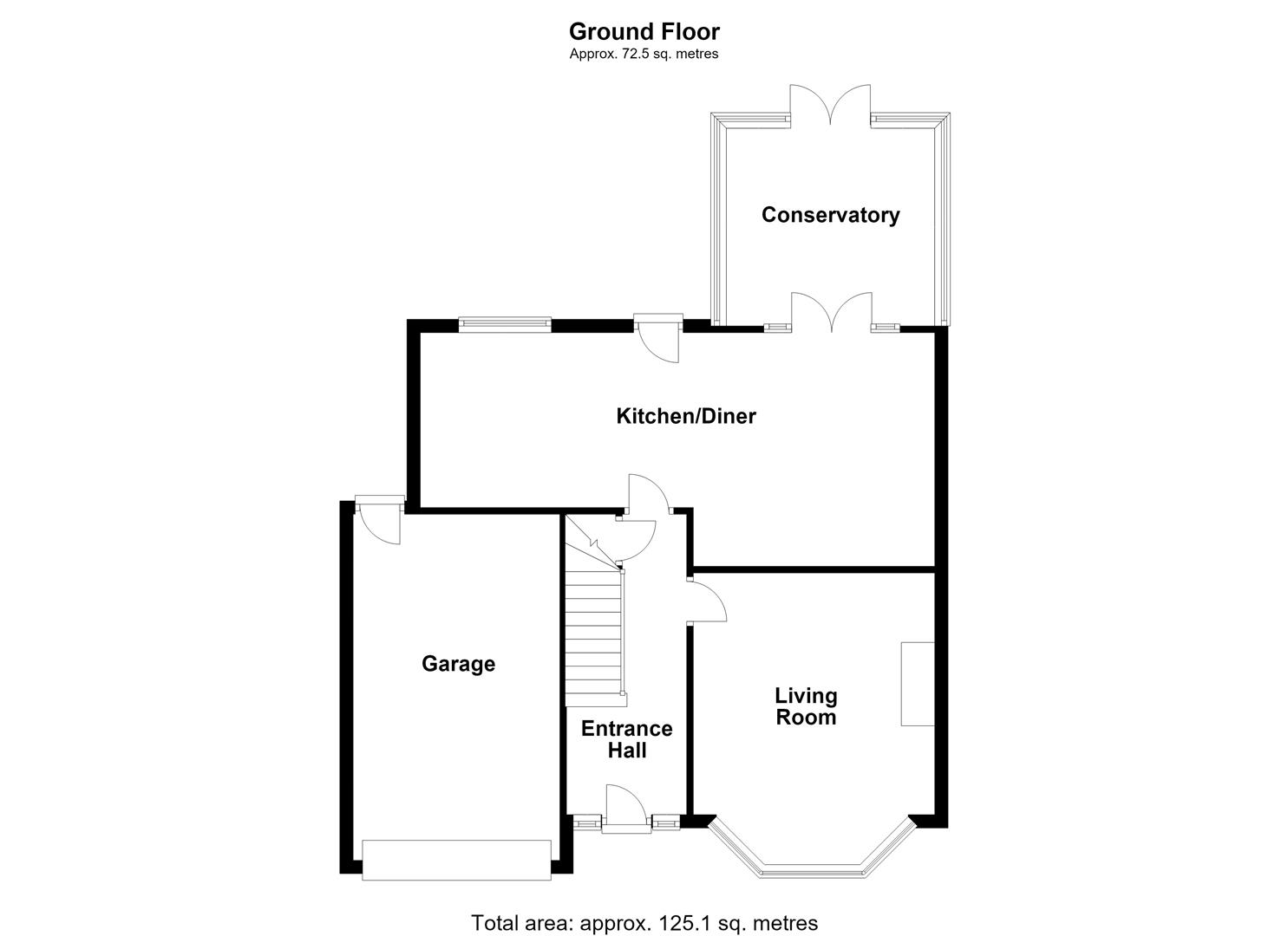 23, Beechwood Grove, Wakefield floorplan