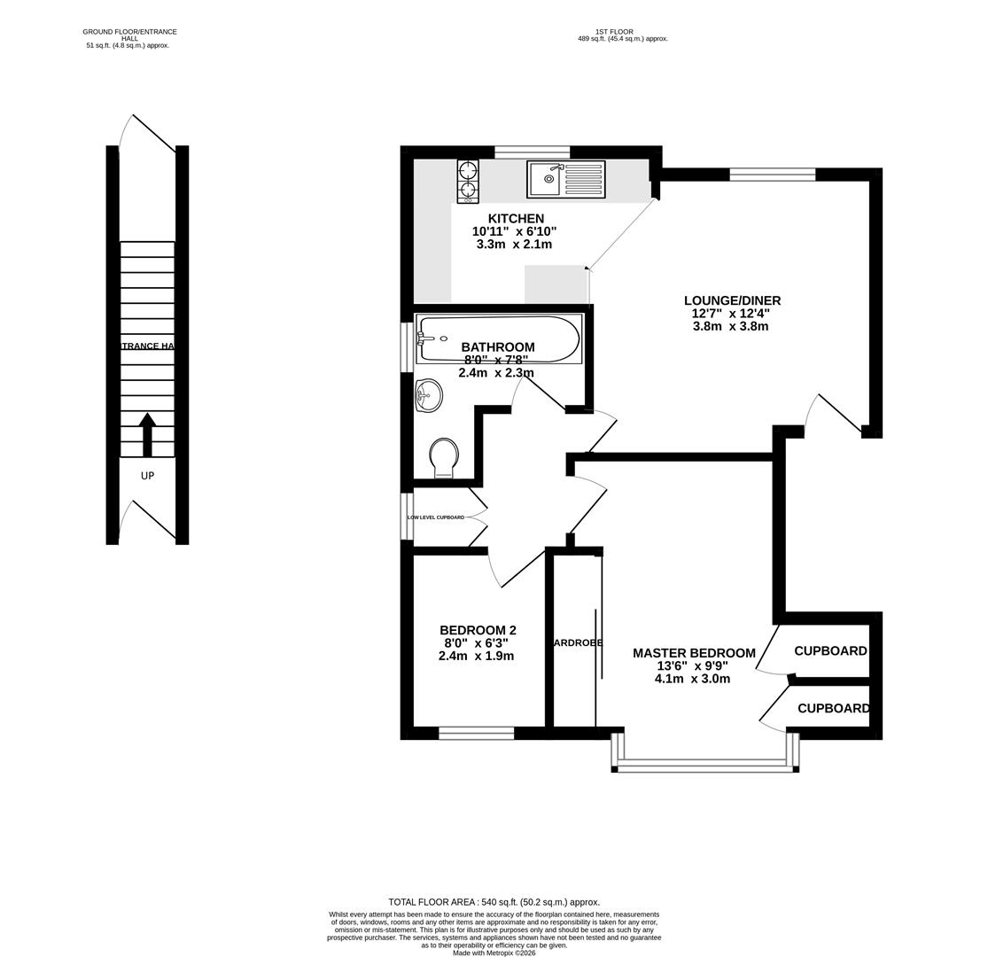 Flat 2, 195 Abbotsbury Road, Dorset floorplan