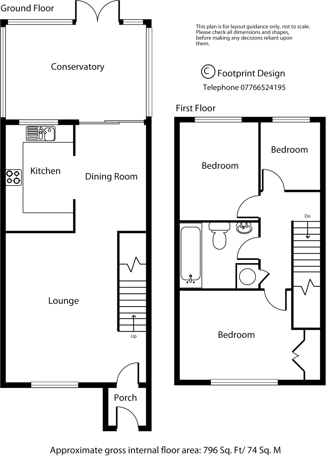 3 Bedrooms Terraced house for sale in Woking, Surrey GU22