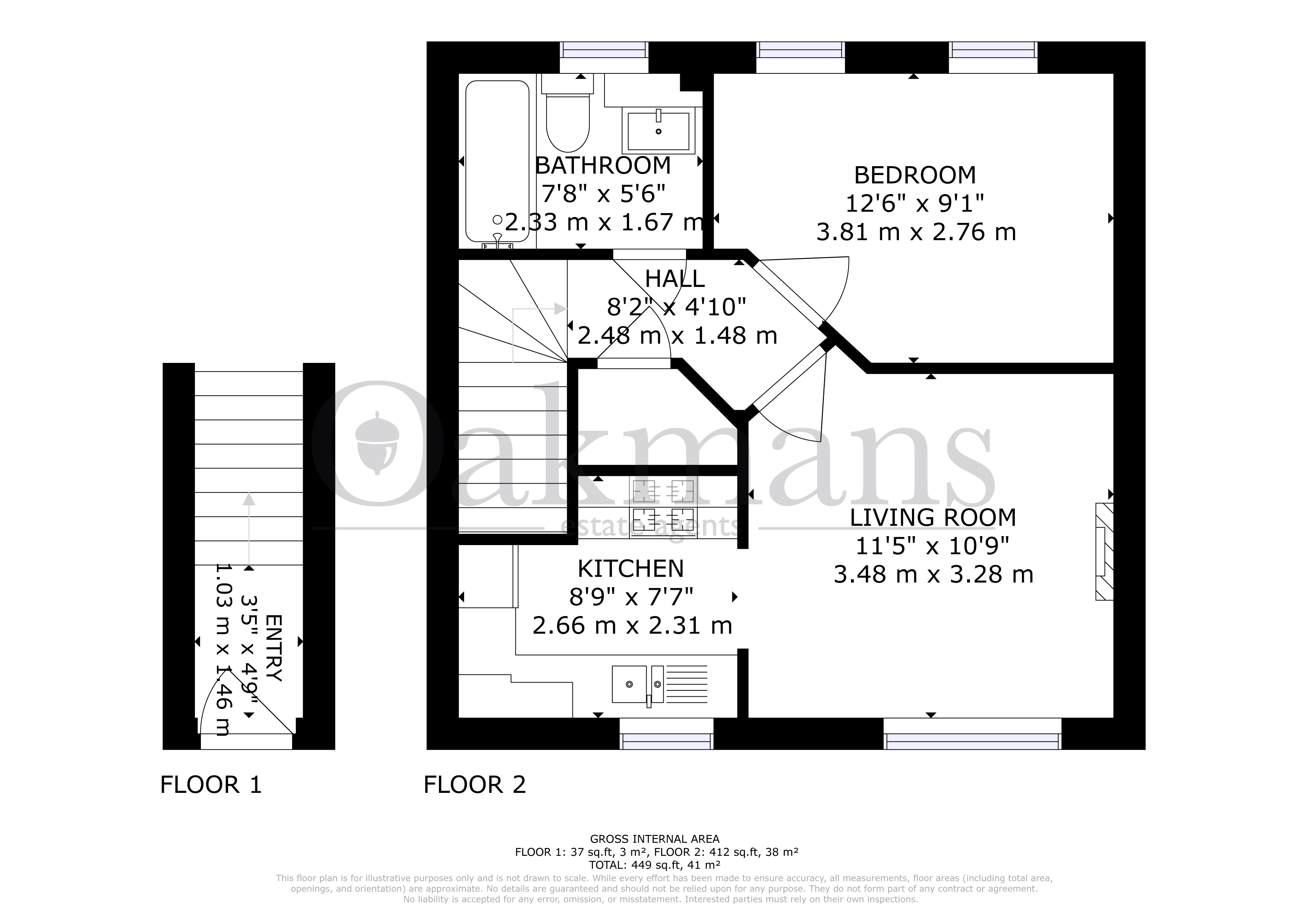 88, LEY HILL FARM ROAD, BIRMINGHAM floorplan
