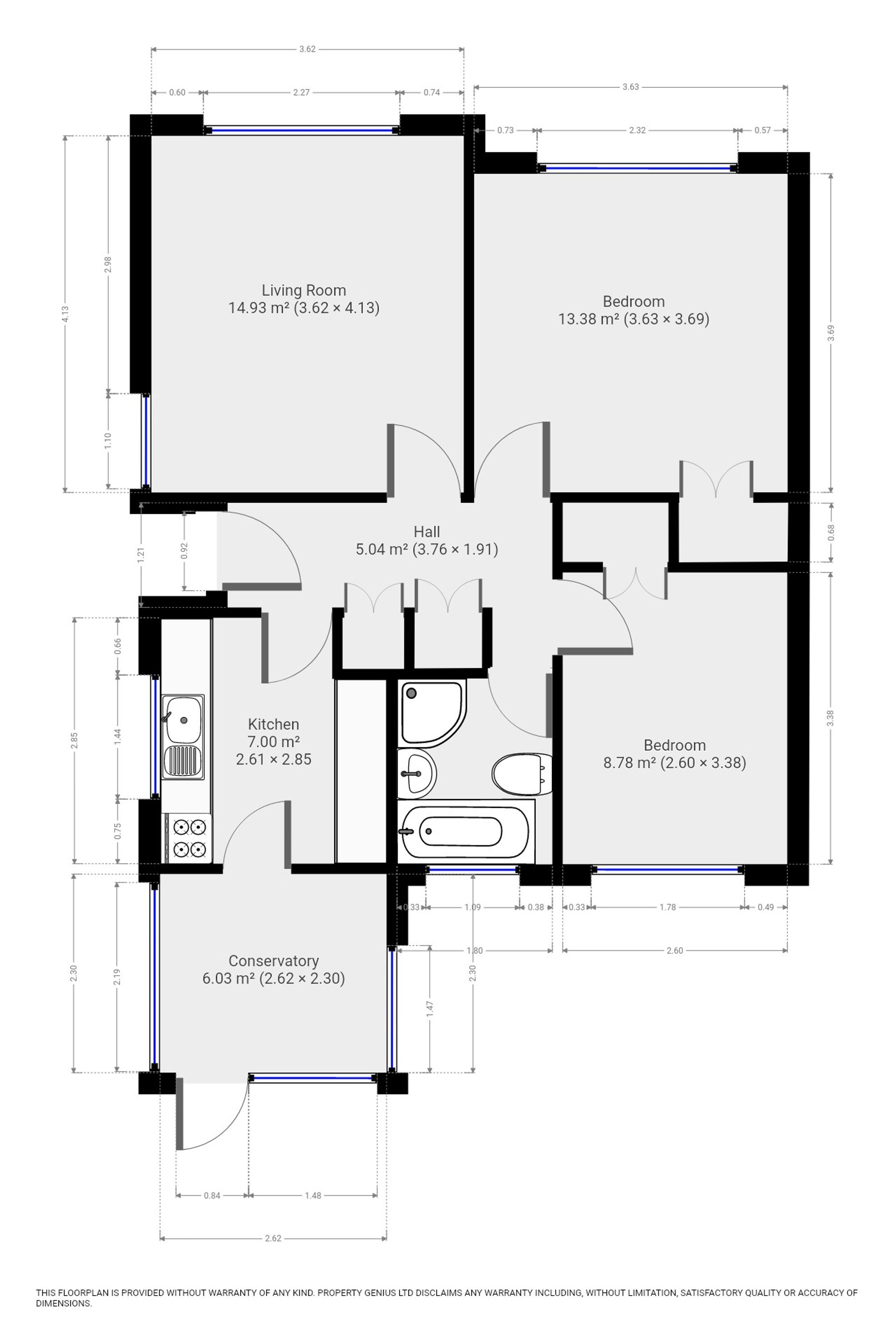 6 Well Mead, Stockport floorplan