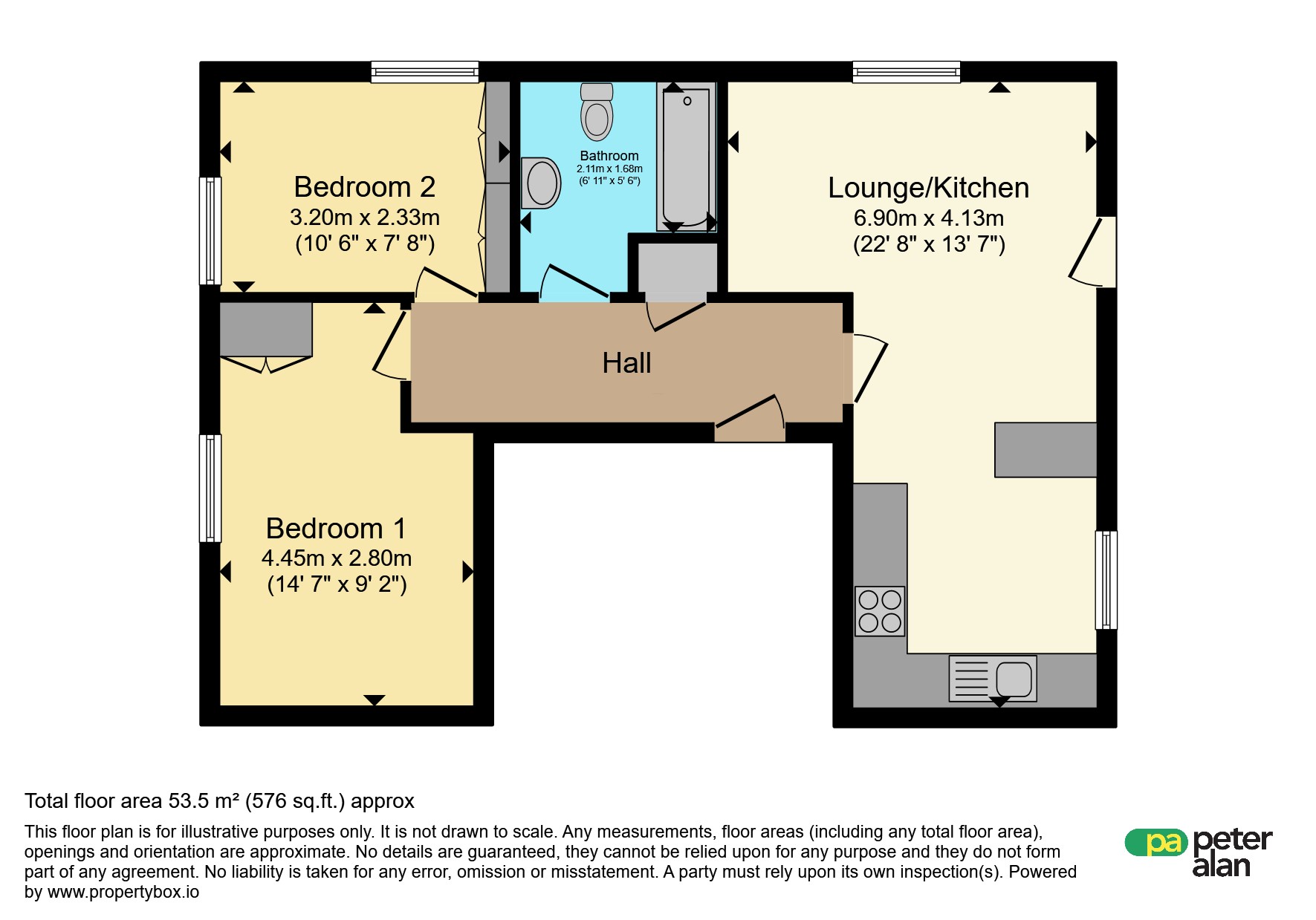 8, Meadow Bank, NEATH floorplan