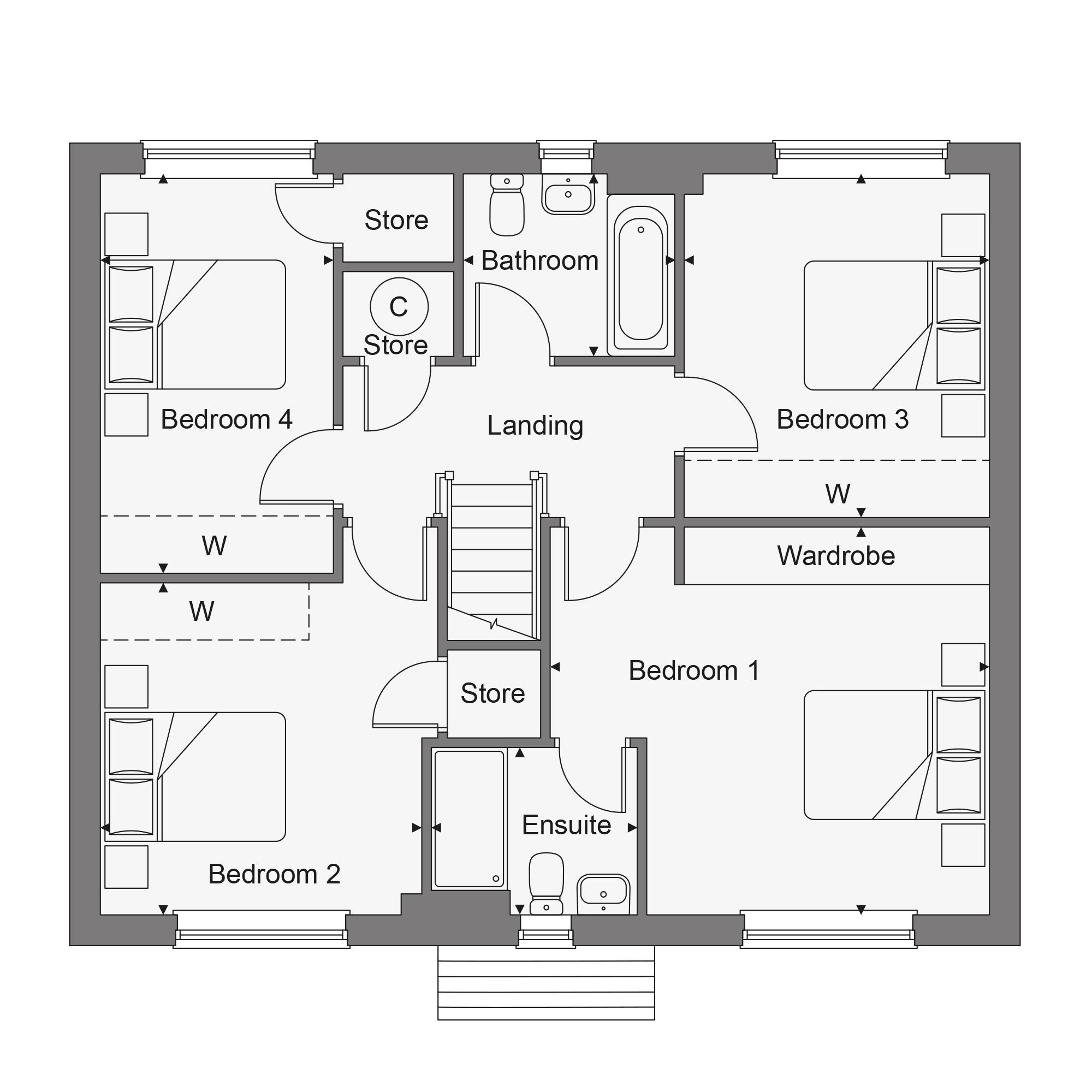 Hatfield Way,  Takeley  floorplan