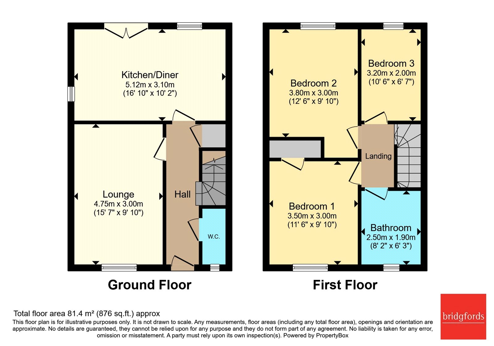 11, Weavers Fold, Blackburn floorplan