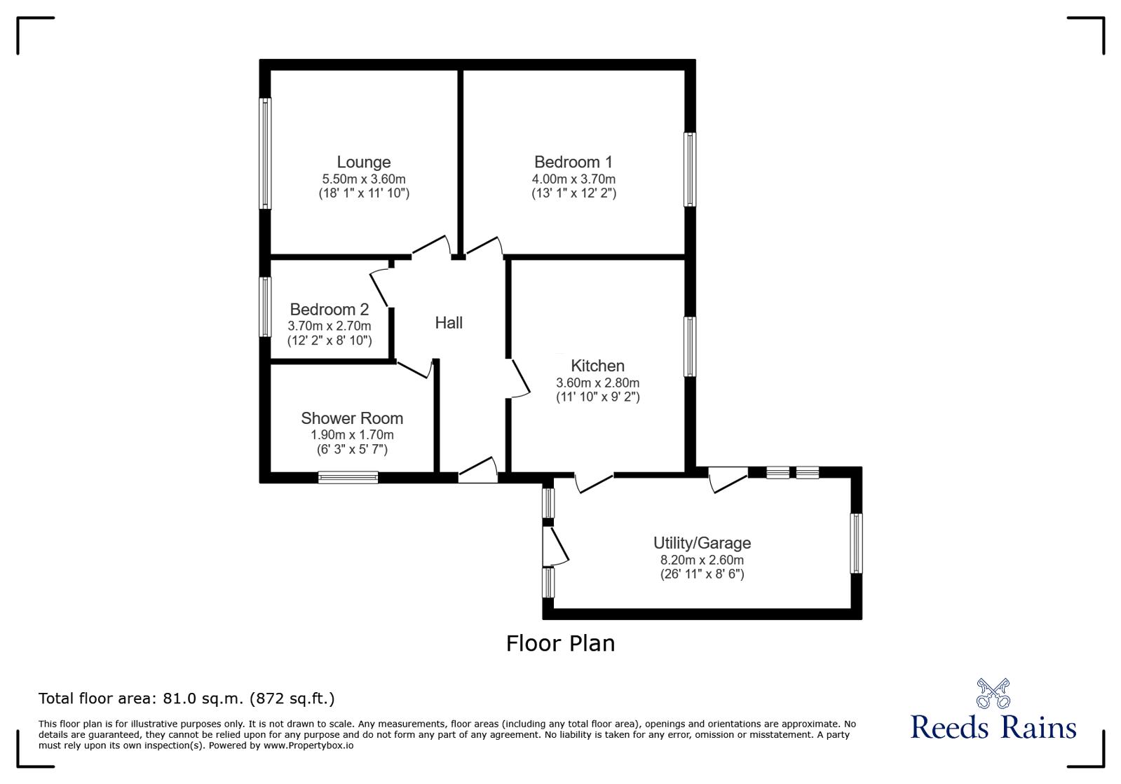 31, Bracknell Gardens, Tyne and Wear floorplan