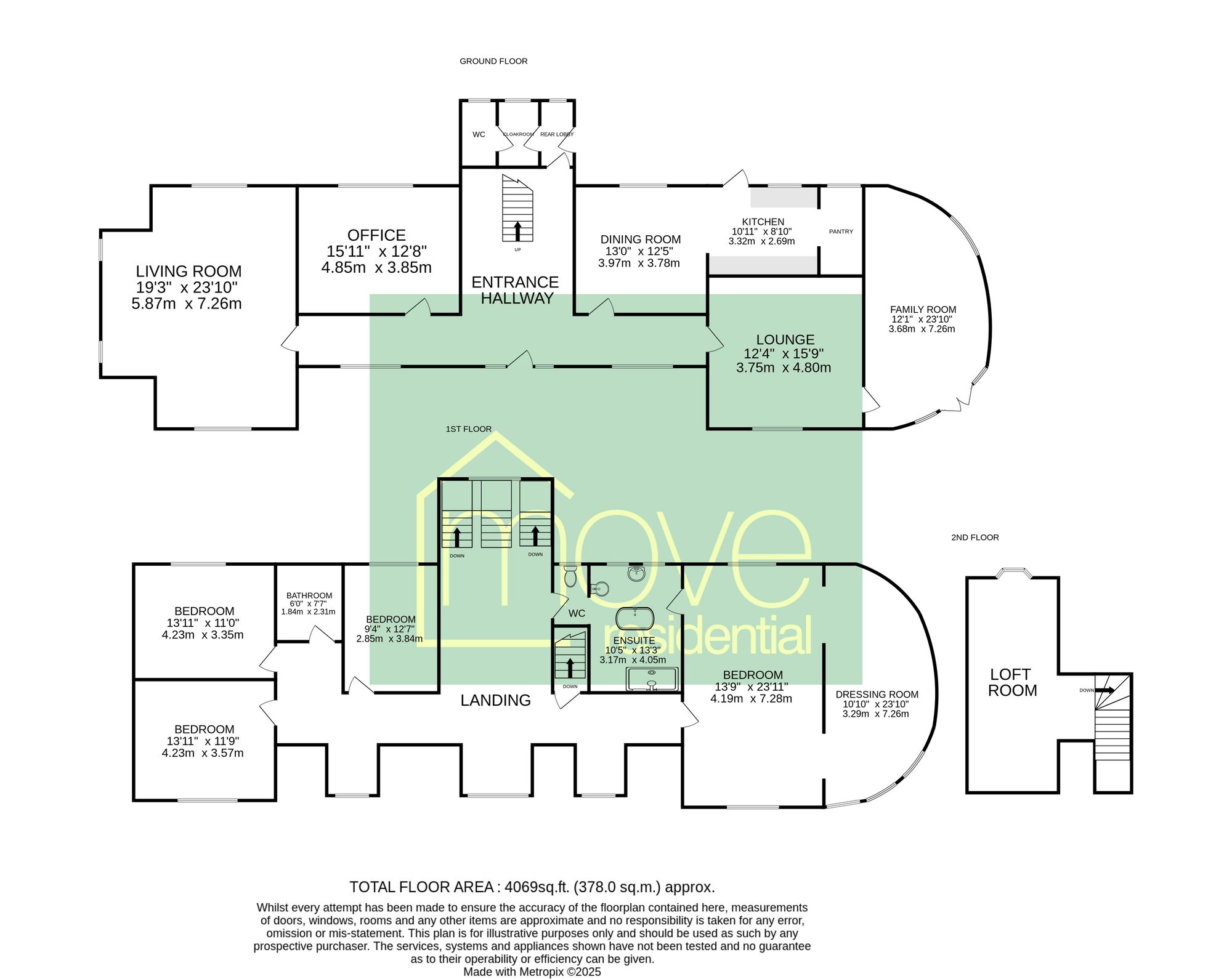 9 Chenotrie Gardens, Prenton floorplan
