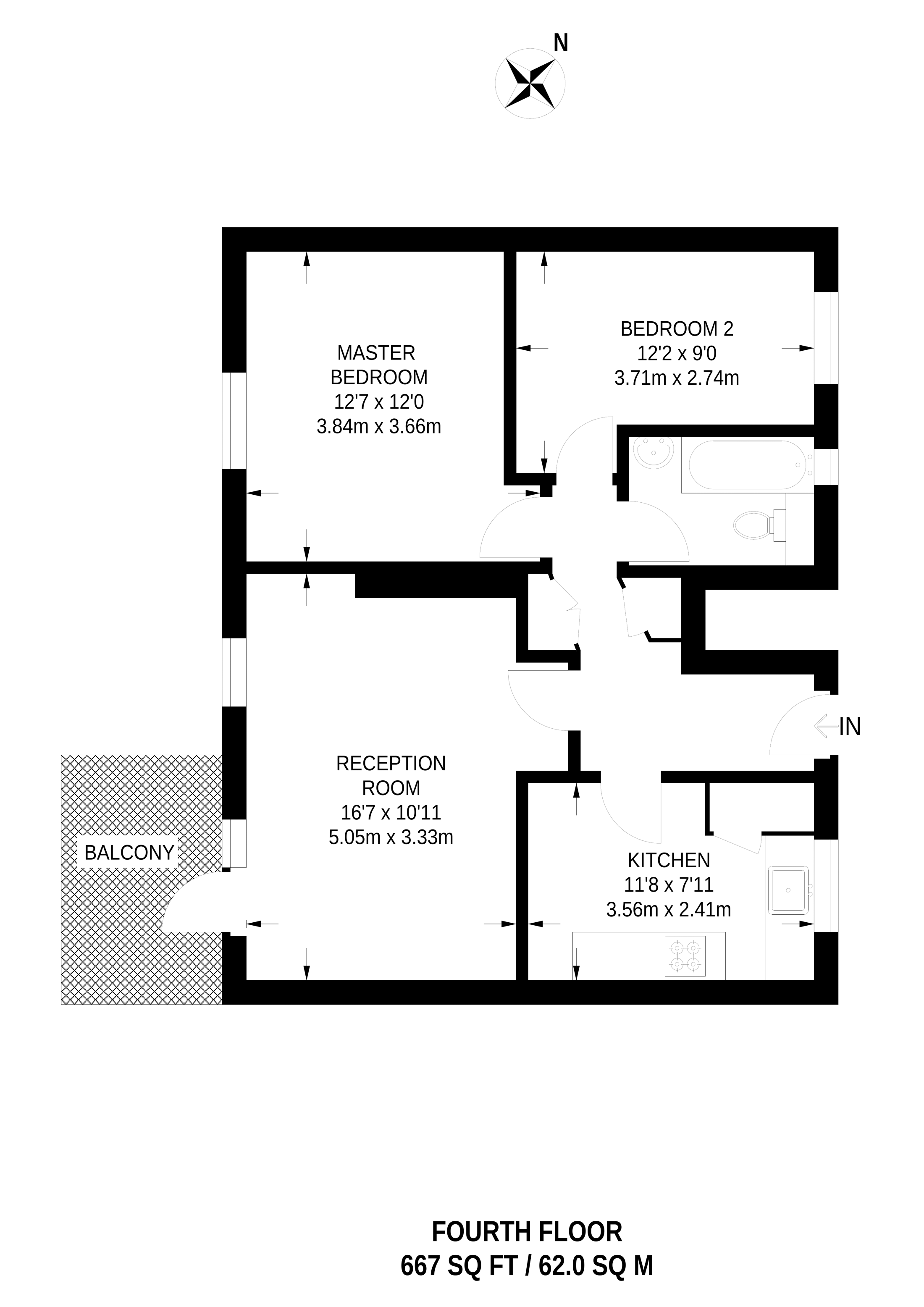 East Street Se17 Elephant And Castle London 2 Bedroom Flat For