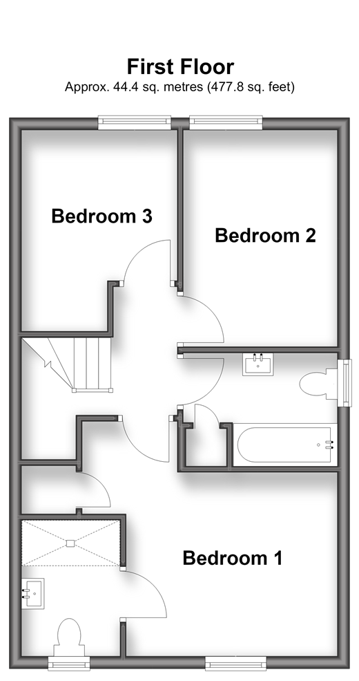 Fig Tree Lane Walberton, Arundel floorplan