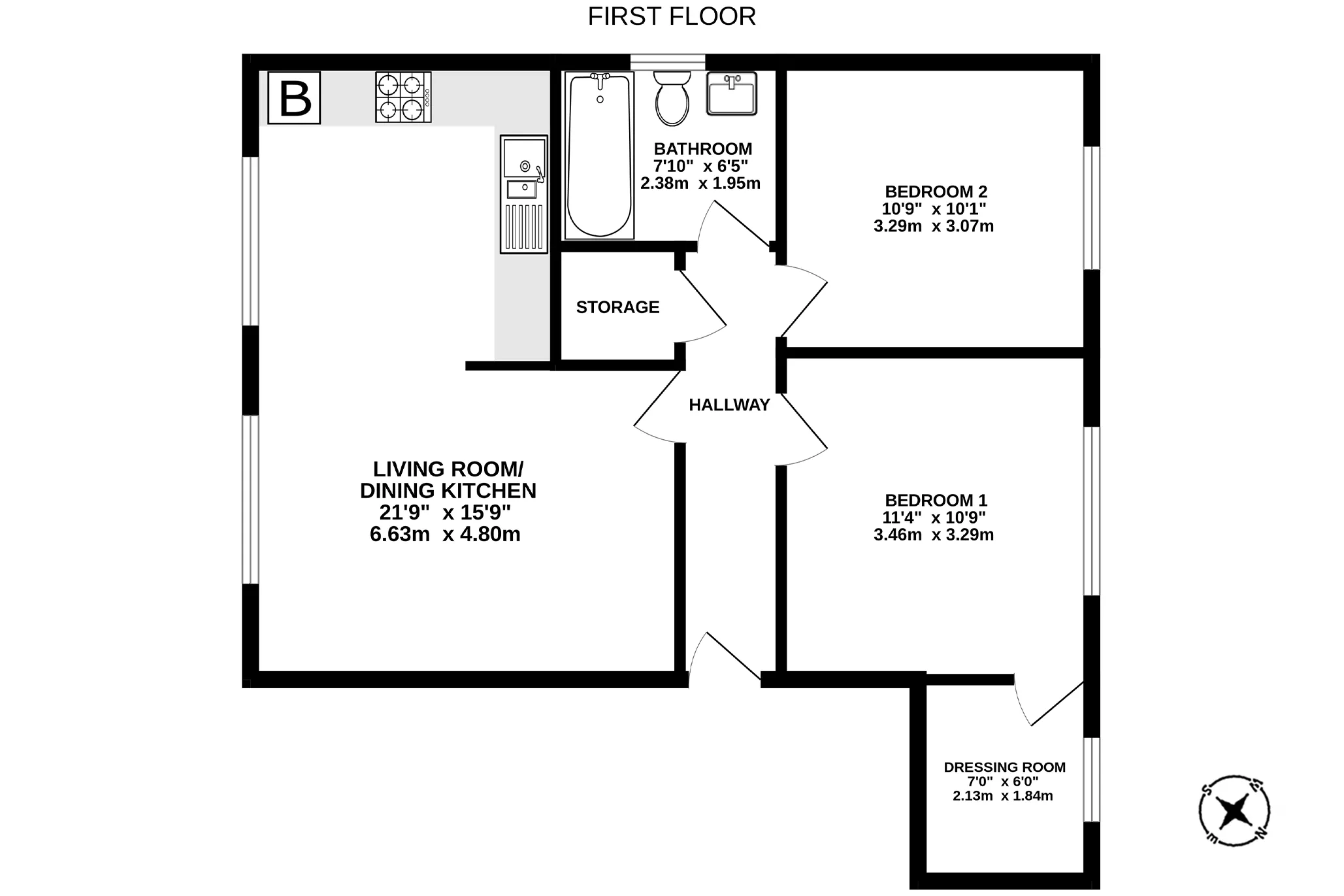 14, Ballacottier Meadow, Douglas floorplan