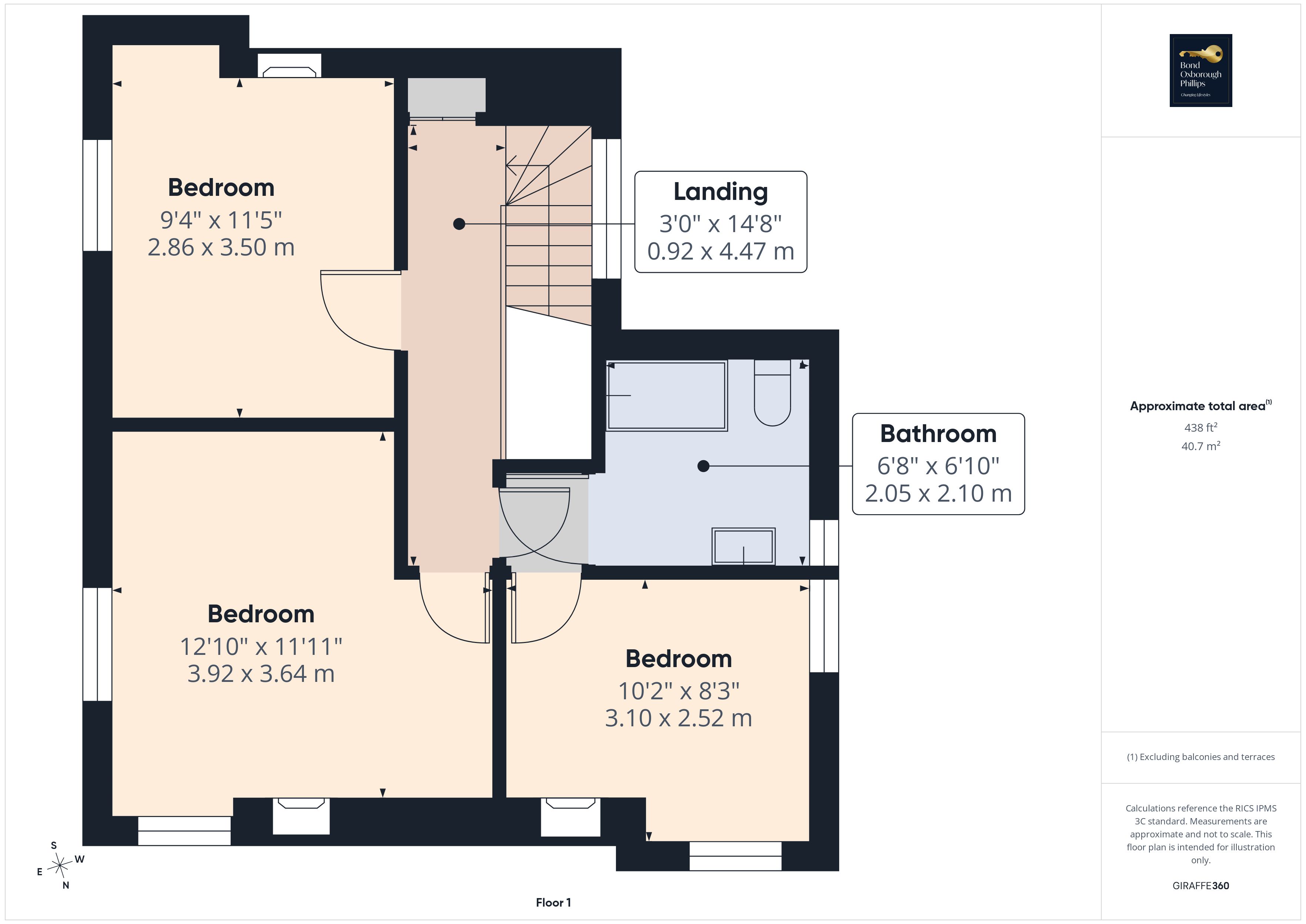14, The Parade, Tavistock floorplan