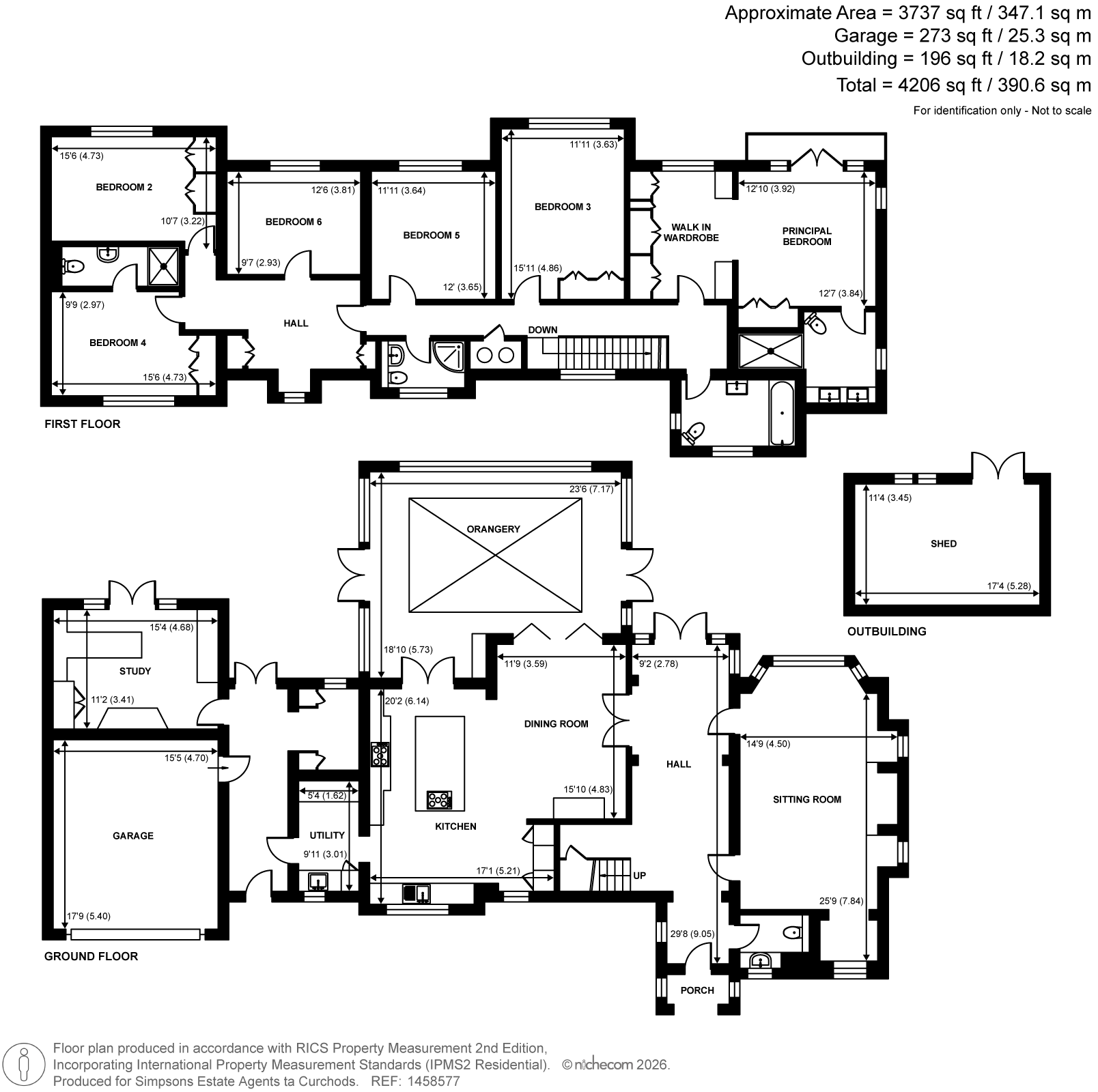 Faineham,, The Warren, East Horsley floorplan