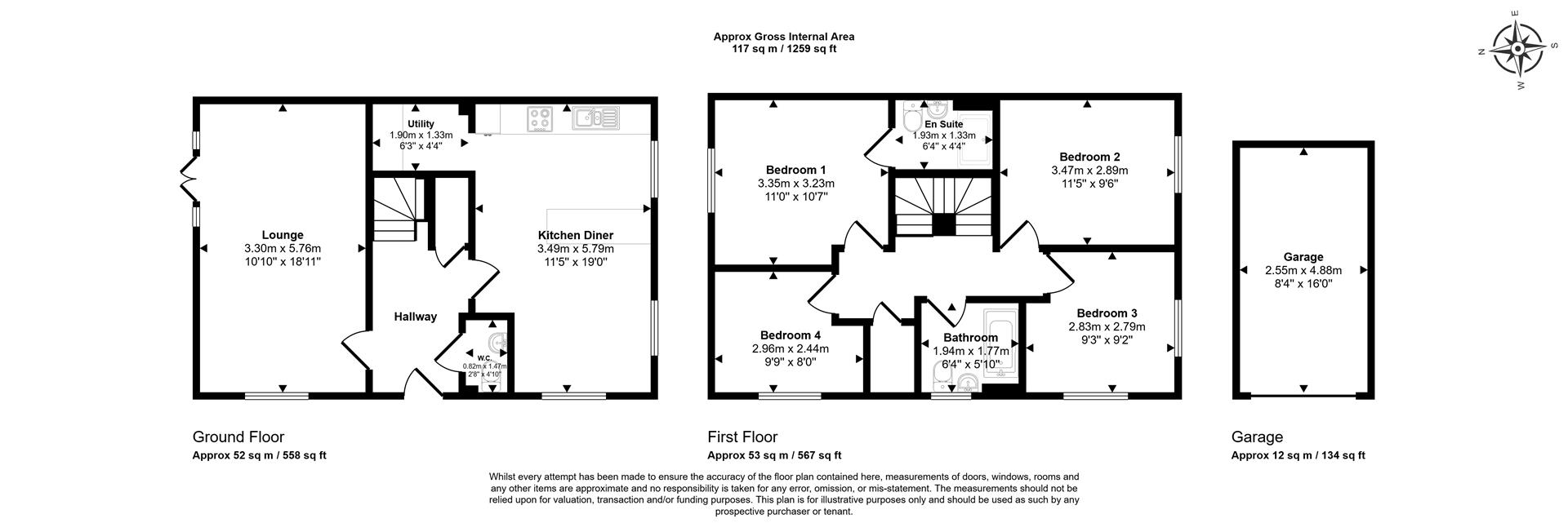 00, Whitmore Manor Close, Coventry floorplan