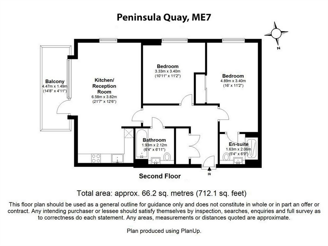 2 Bedrooms Flat for sale in Peninsula Quay, Victory Pier, Gillingham ME7