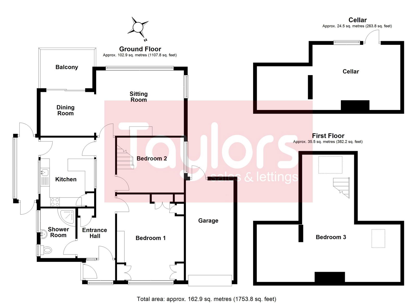 97a, Sandringham Drive, Paignton floorplan