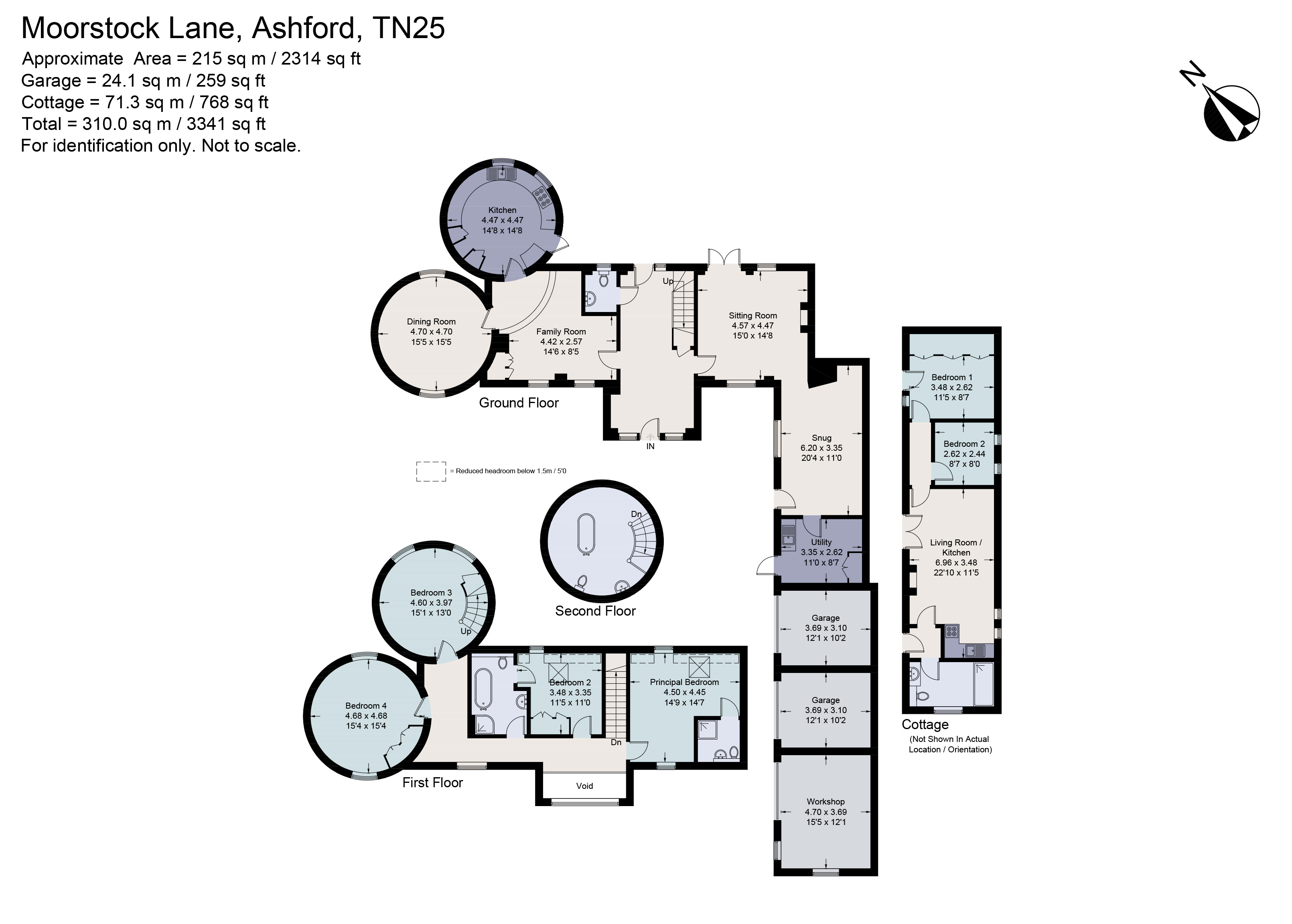 Moorstock Oast,, Moorstock Lane, Ashford floorplan