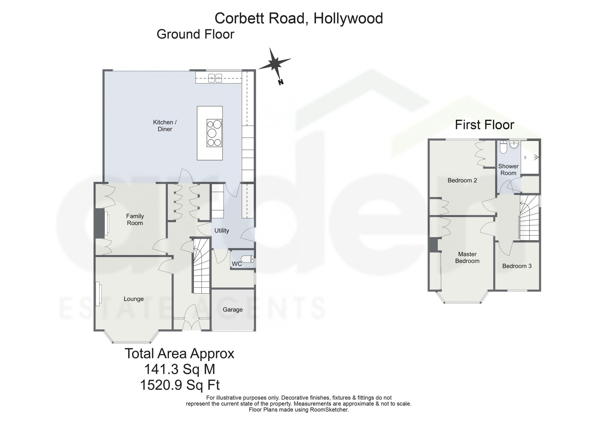 65 Corbett Road, Birmingham floorplan