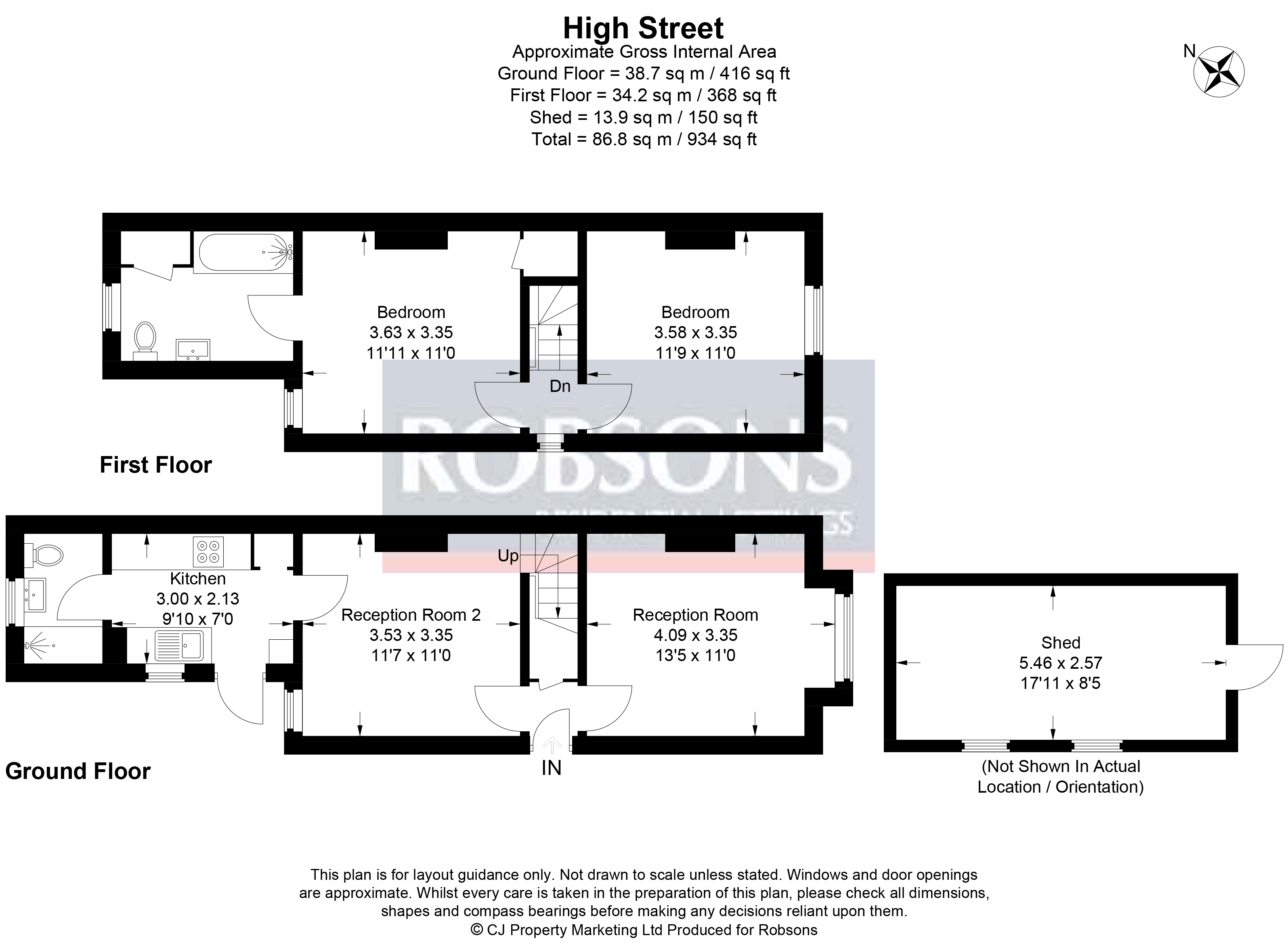 111, High Street, Northwood floorplan