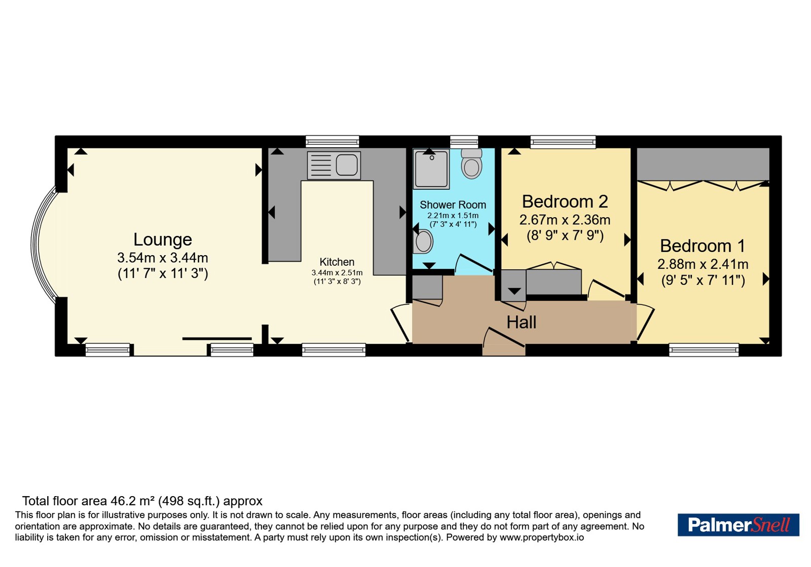 16, Hurst Park, Somerset floorplan