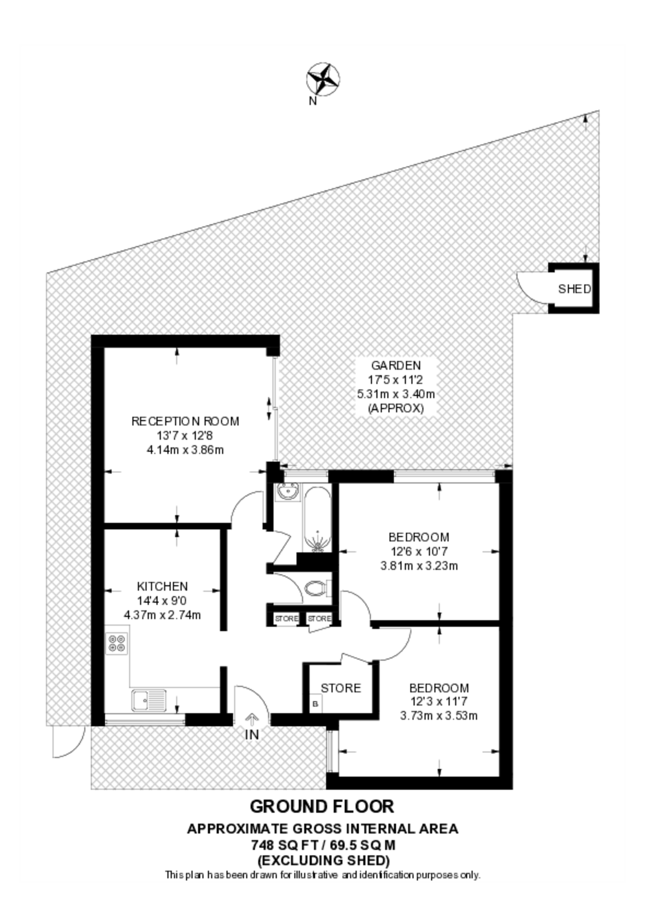 Allingham Close, Ealing floorplan
