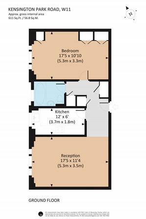 1 Bedrooms Flat to rent in Matlock Court, 46 Kensington Park Road, London W11