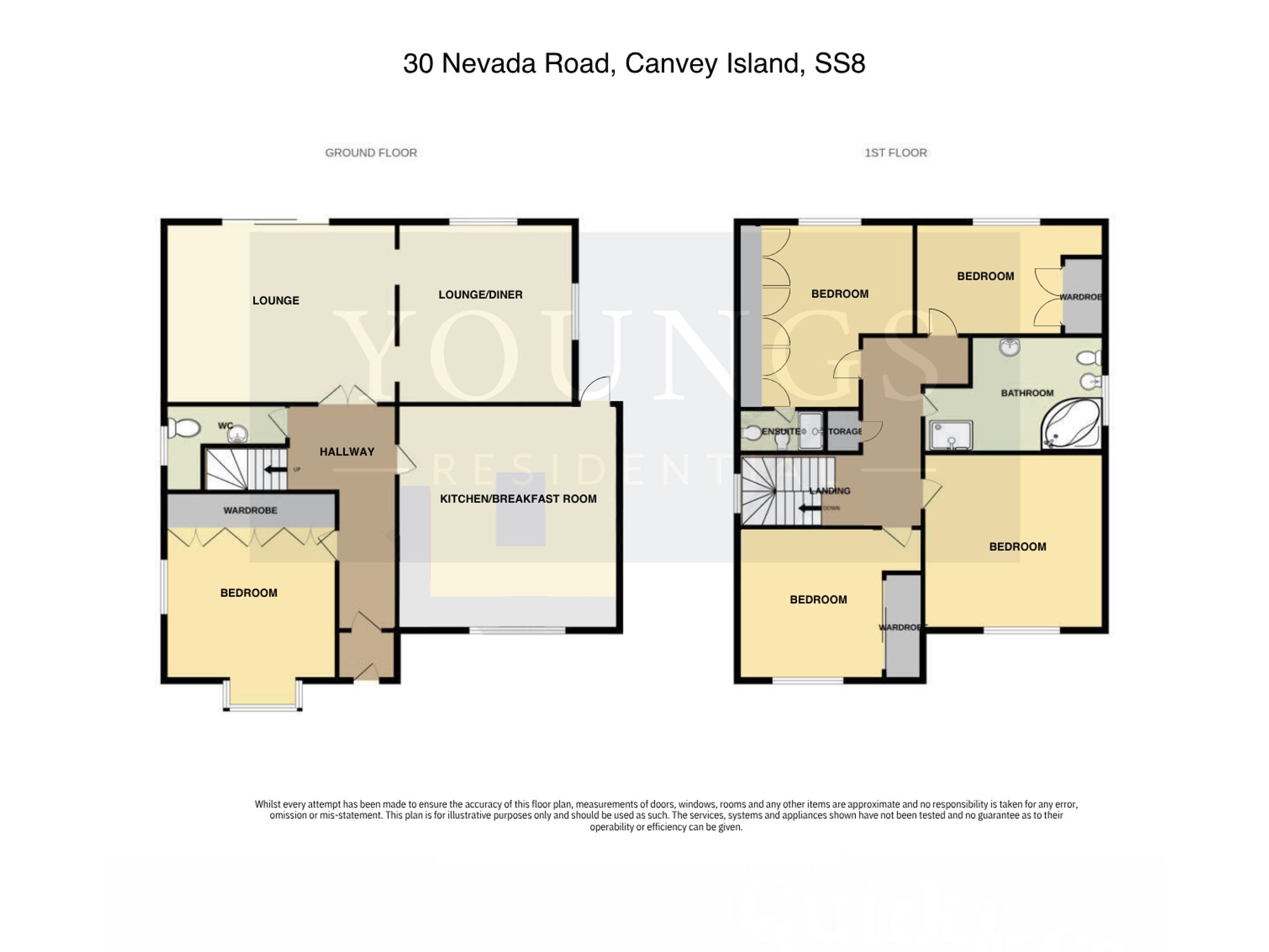 30 Nevada Road, Canvey Island floorplan