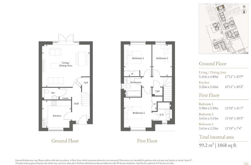 Plot, 54, De Havilland Place, Maidenhead floorplan