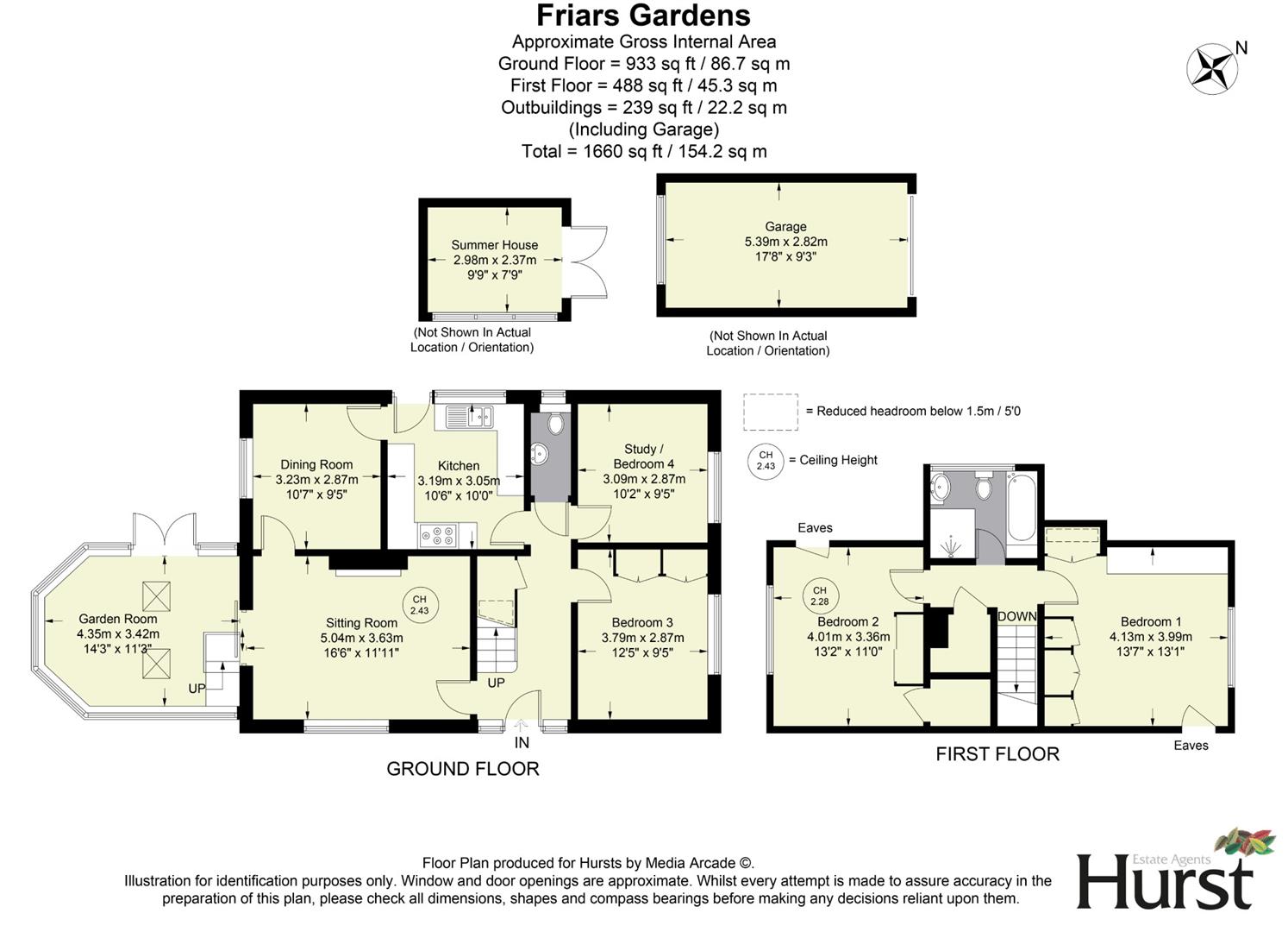 75, Friars Gardens, Hughenden Valley floorplan