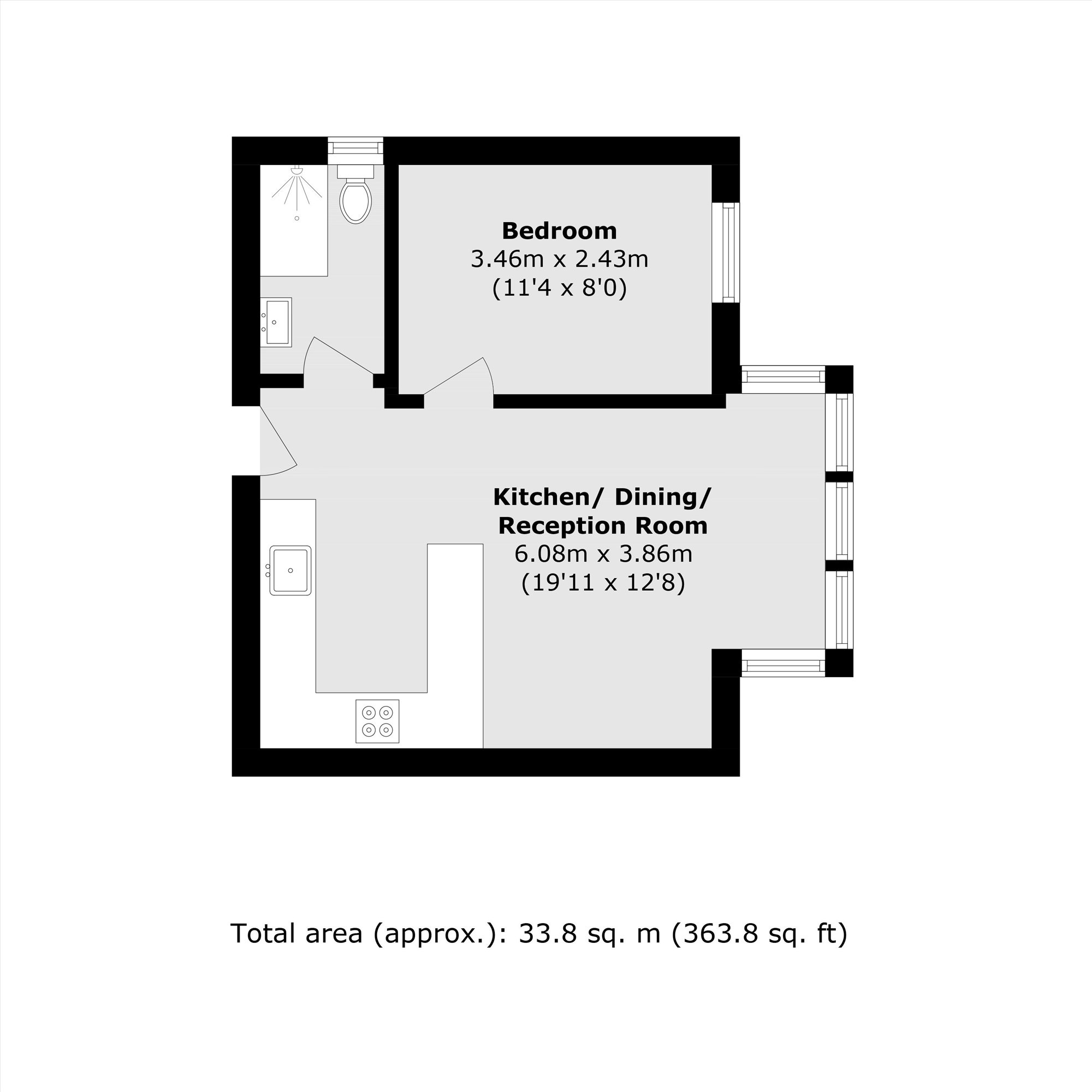 Claremont Gardens, Surbiton floorplan