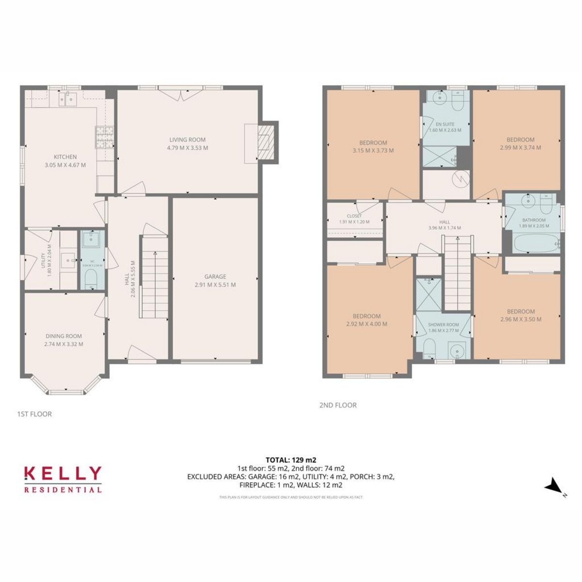 43, Parkholm Quadrant, Glasgow floorplan