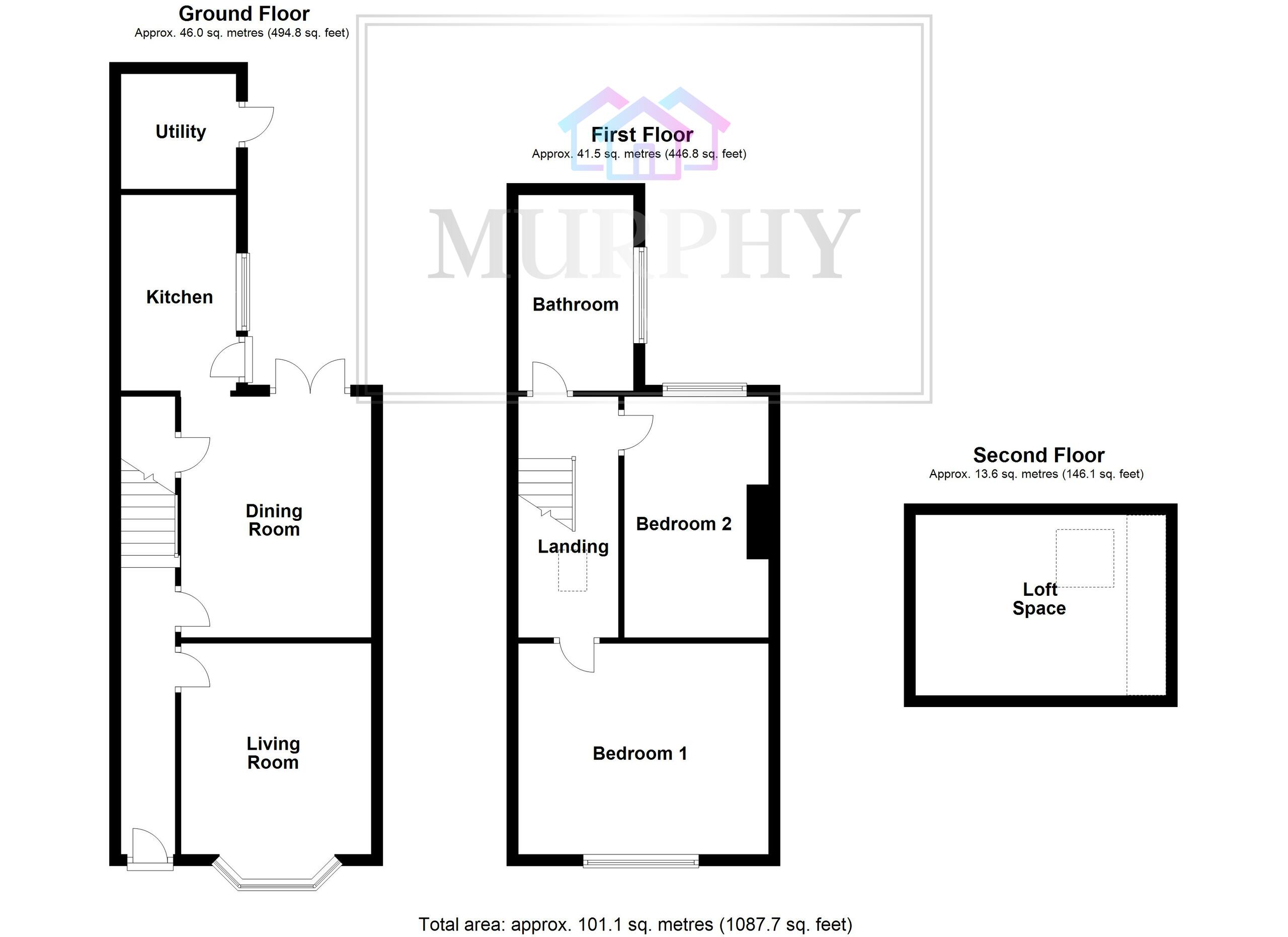 Medley Street, Castleford WF10, 2 bedroom terraced house for sale