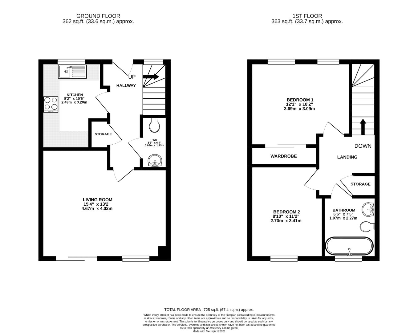 9, Evergreen Drive, West Drayton floorplan