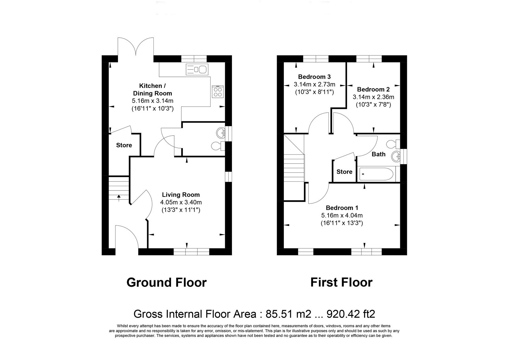 Gardenia Road, Shaftesbury Dorset floorplan