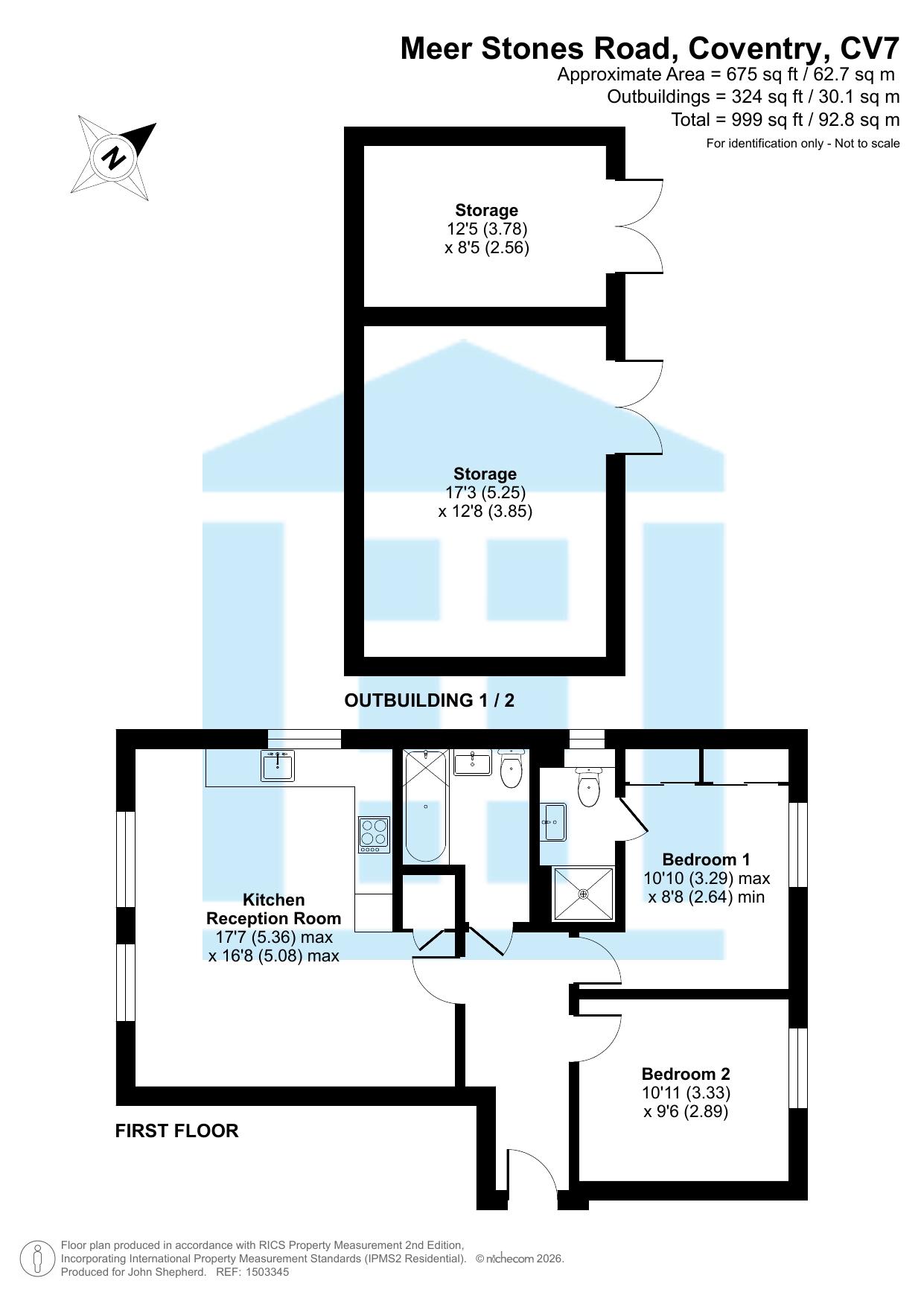 66, Meer Stones Road, Coventry floorplan
