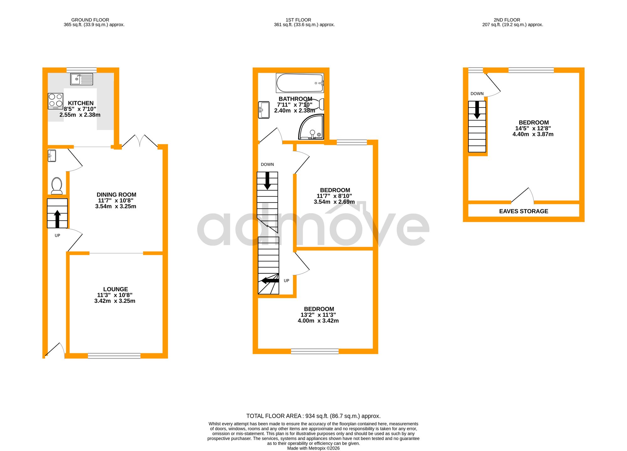 10 Victoria Avenue, Altrincham floorplan