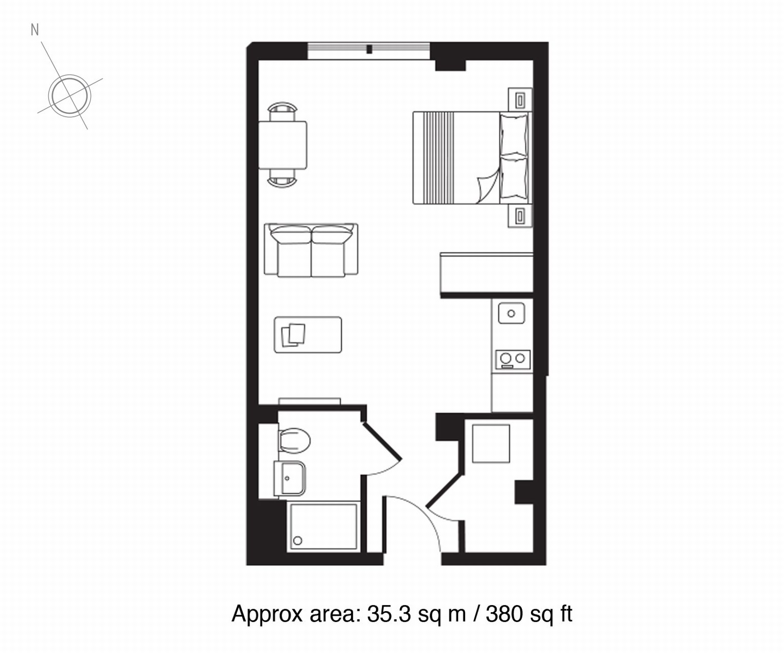 0 Bedrooms Studio to rent in Atria House, 219 Bath Road, London, Slough SL1