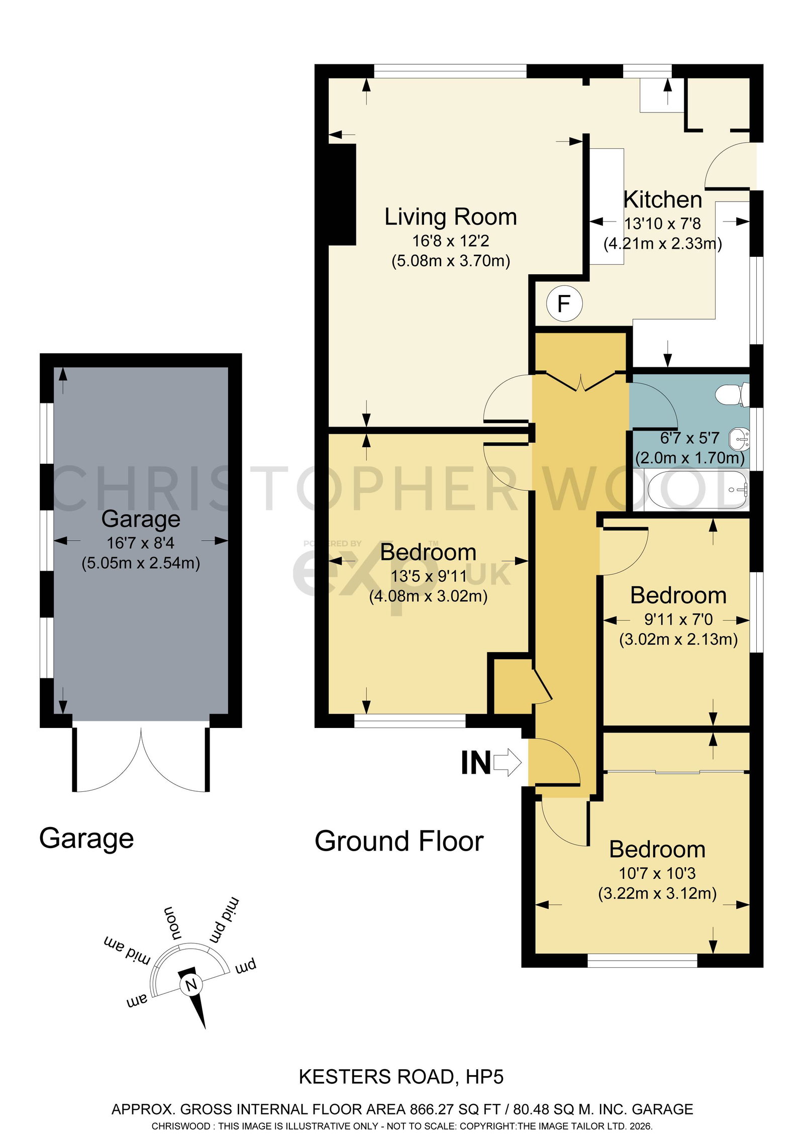 22, Kesters Road, Chesham floorplan