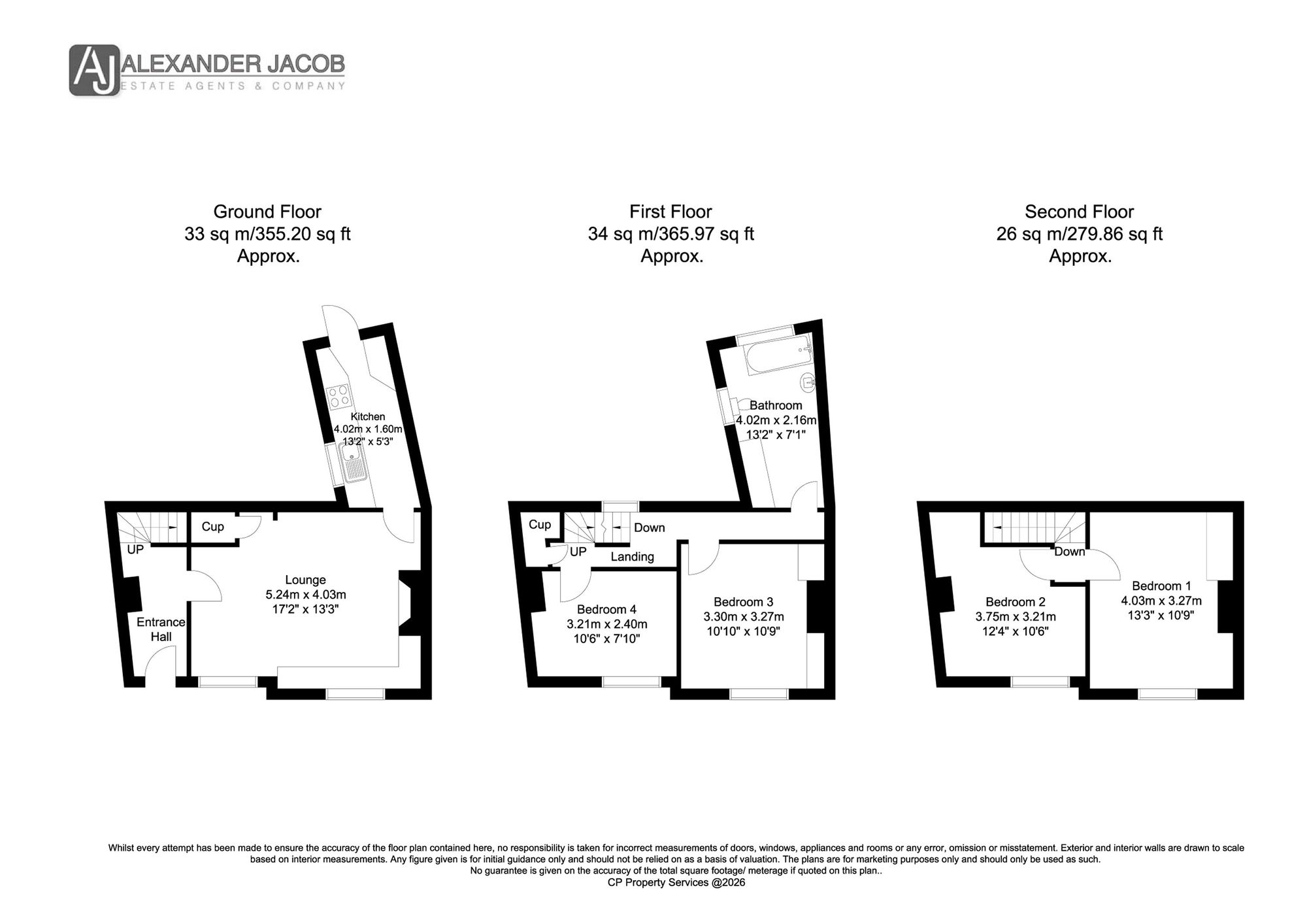 49 Moorgate, Retford floorplan