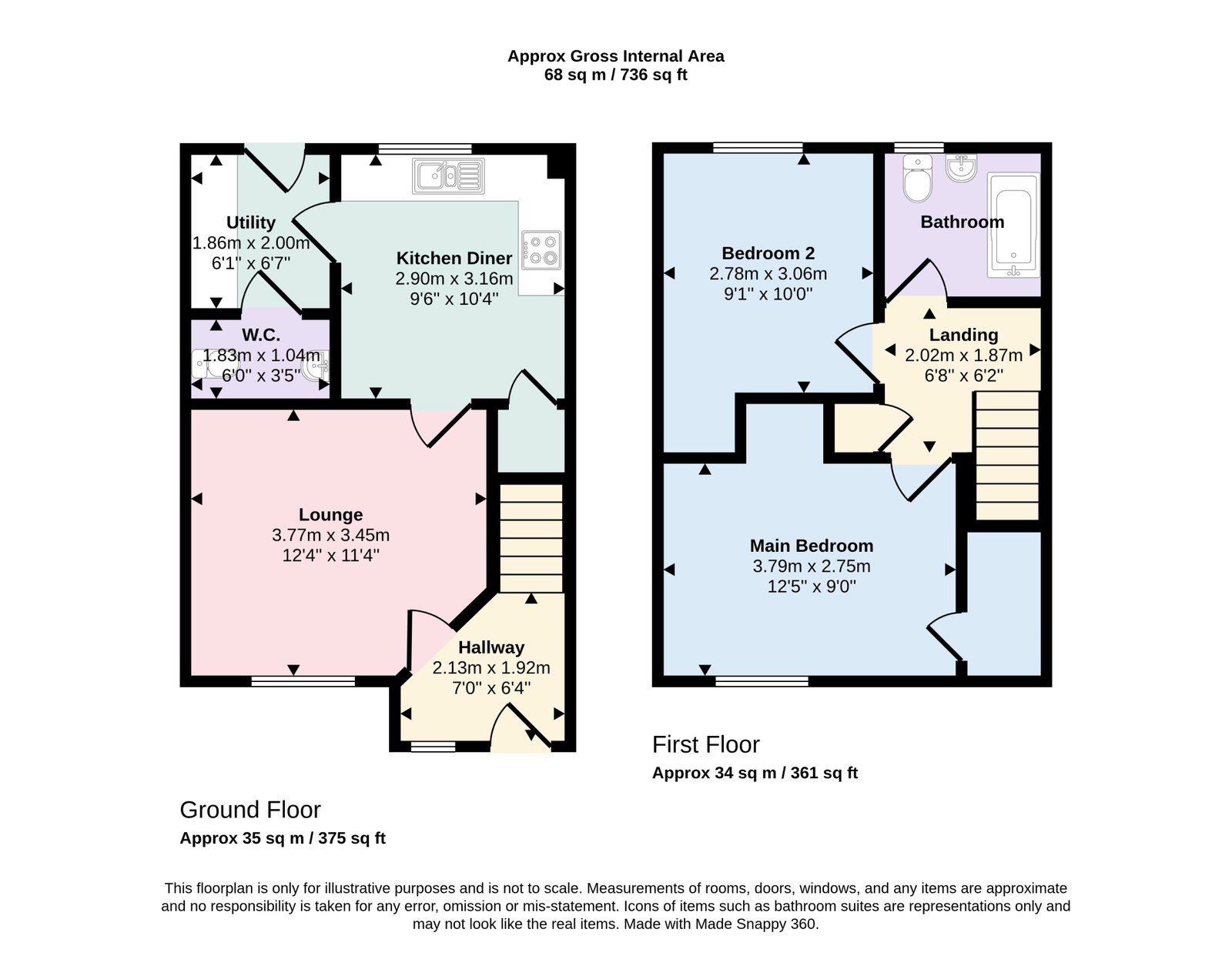16, Keswick Drive, Dumfries floorplan