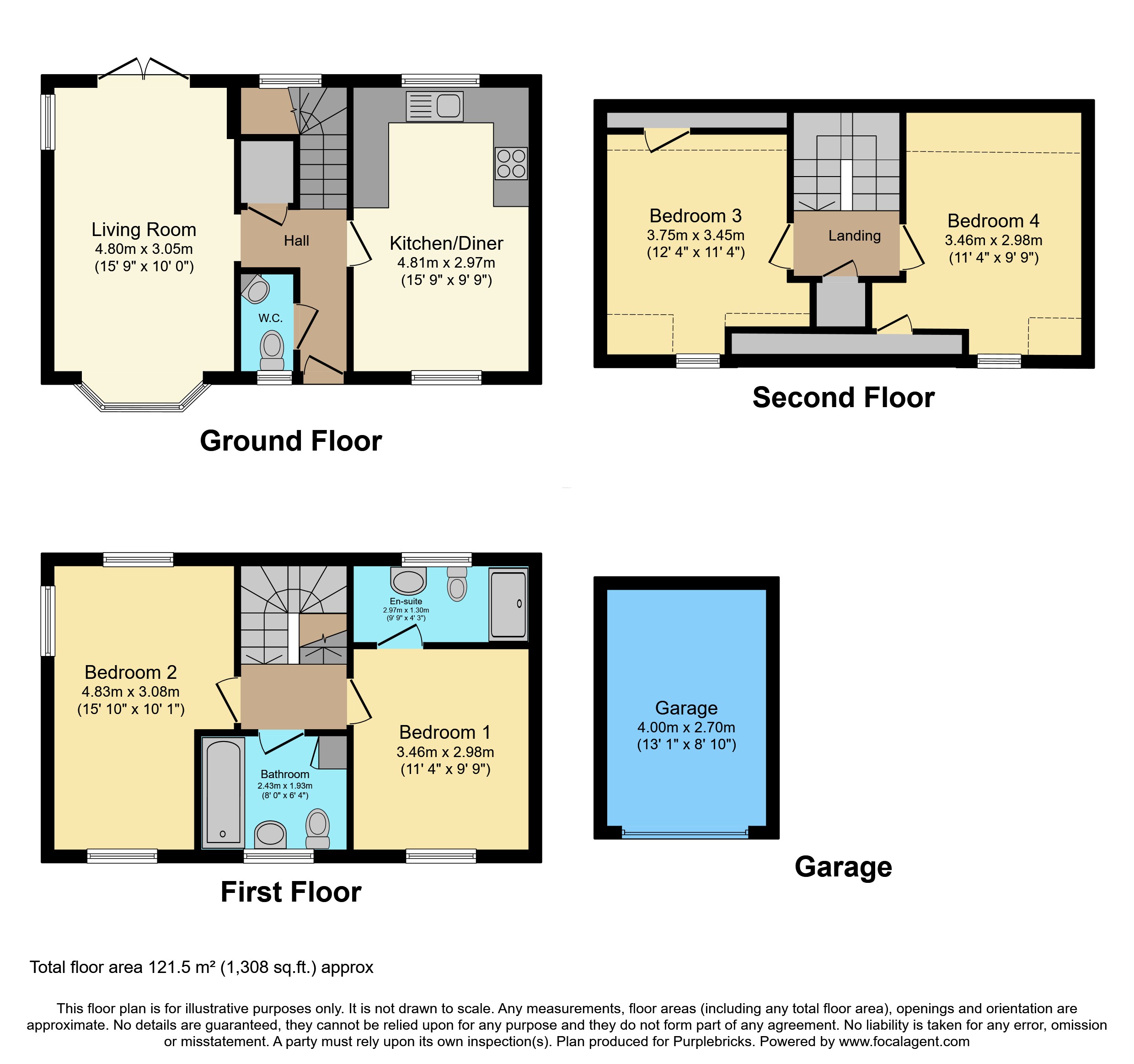 38, Monksmoor Road, Lightmoor Village, Telford floorplan