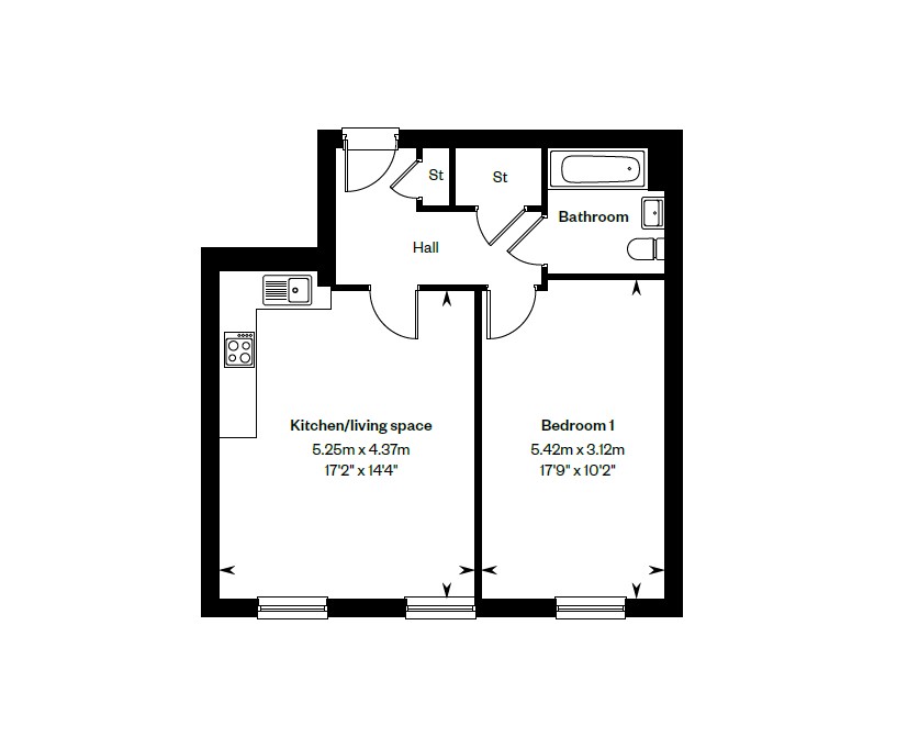 Plot 6 The Guelder,, Ingatestone Grove, Ingatestone floorplan