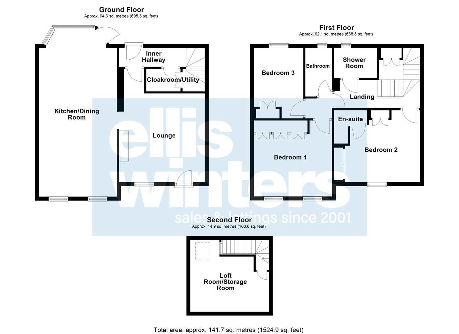 45B, High Street, Hemingford Grey floorplan